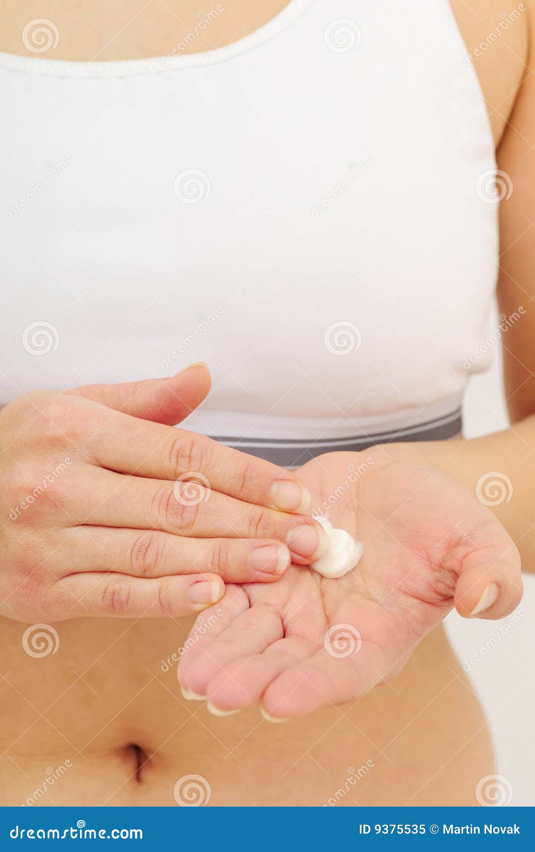 Treatment Of Dry Hands Skin Stock Image - Image of health  