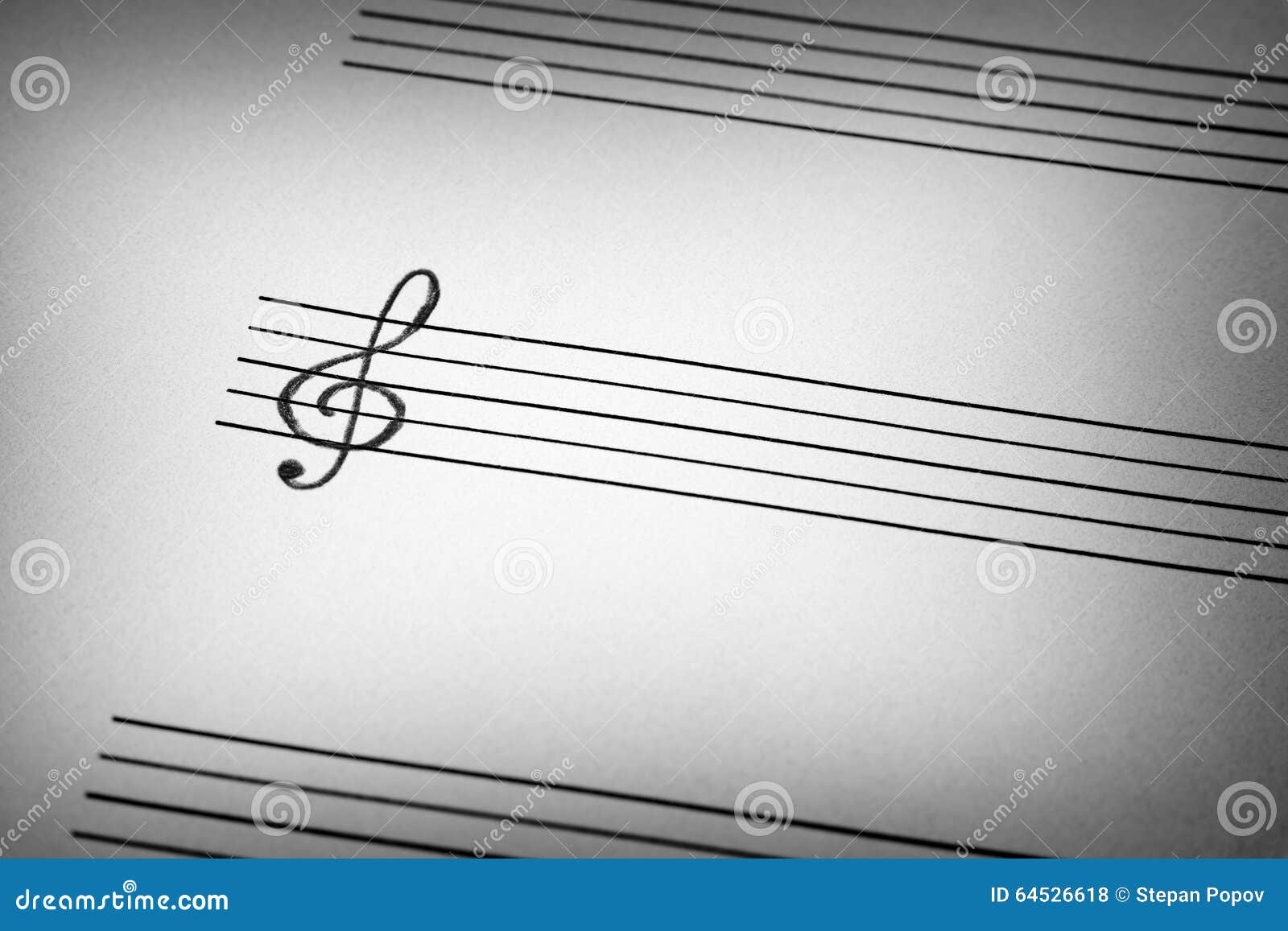 Treble clef stock photo. Image of note, gritty, grunge - 64526618