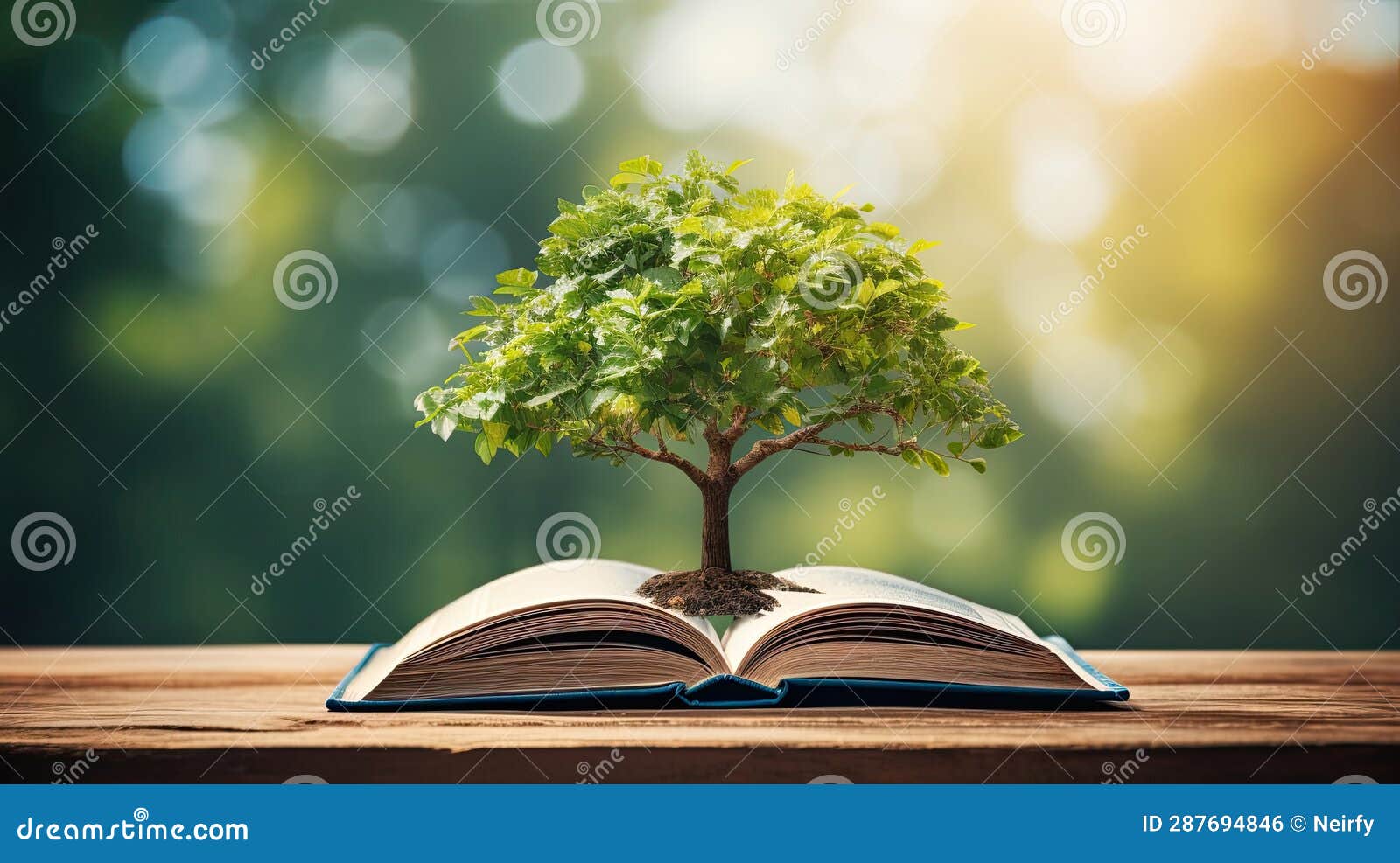 Tree of education stock illustration. Illustration of forest 287694846