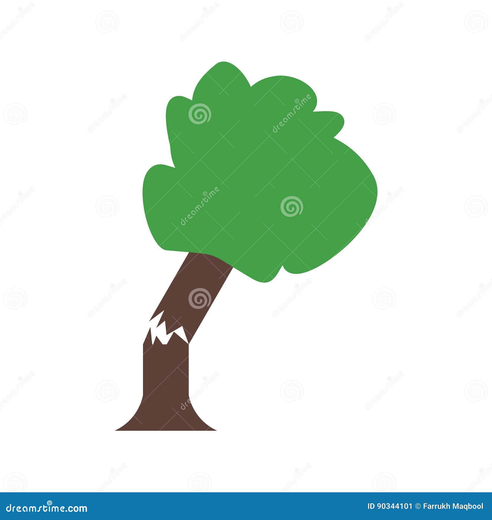 Tree Falling stock vector. Illustration of tornado, danger - 90344101, image size:1600x1690