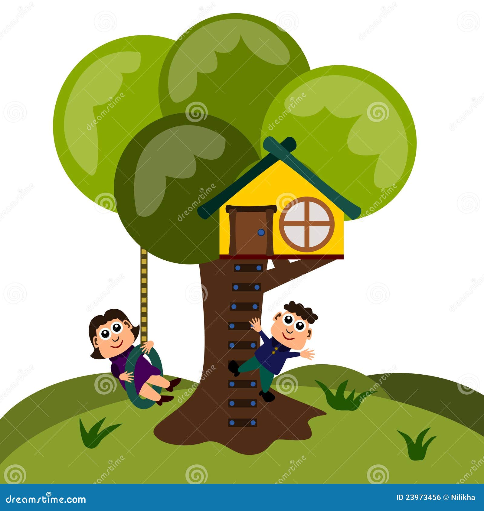 free tree house clipart - photo #44