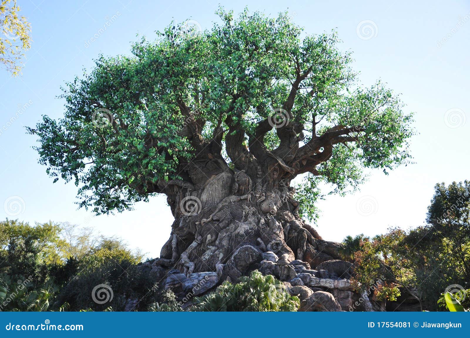 Tree of Life in Disney Animal Kingdom Editorial Photo - Image of american,  disney: 17554081