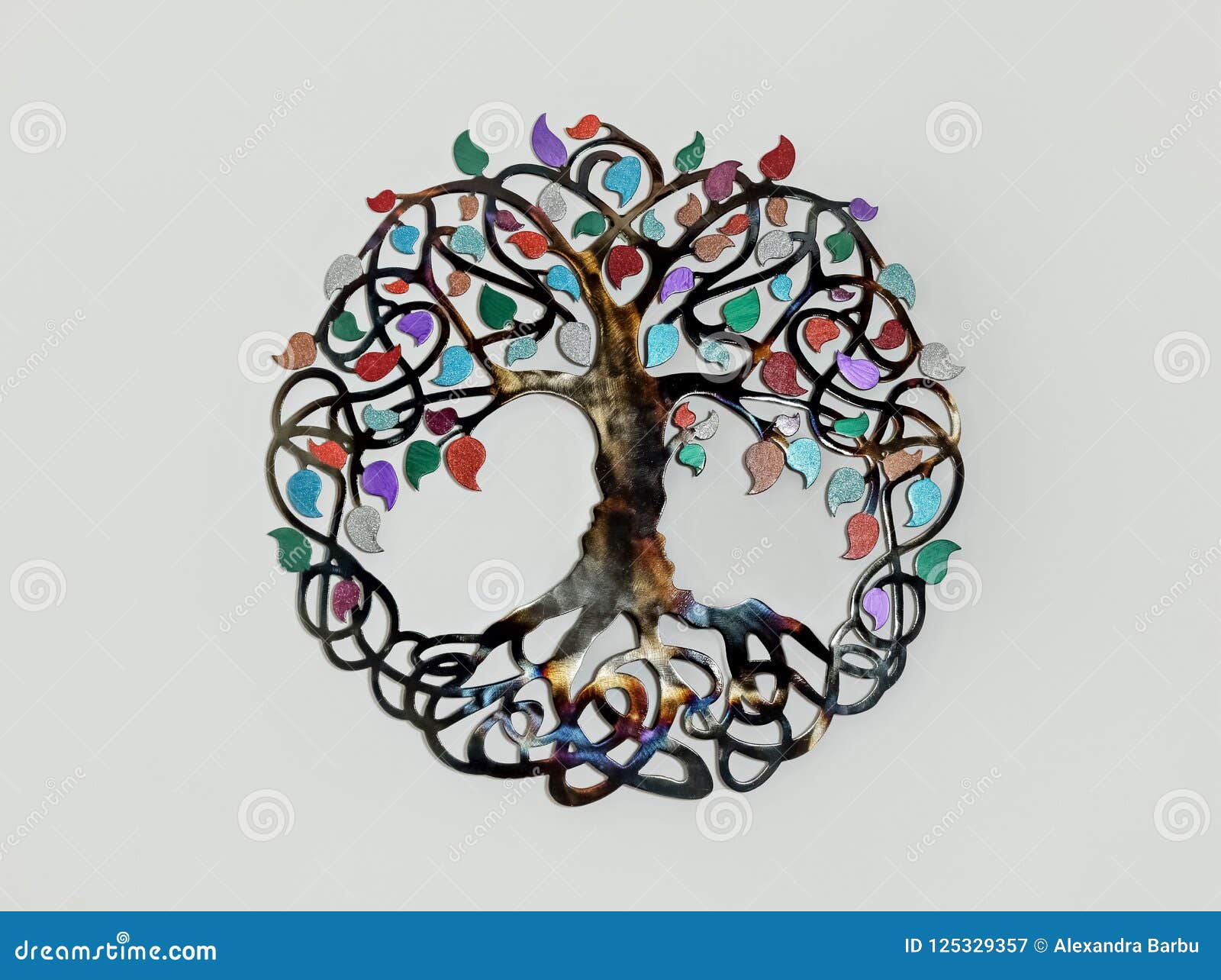 the tree of life spiritual  decoration