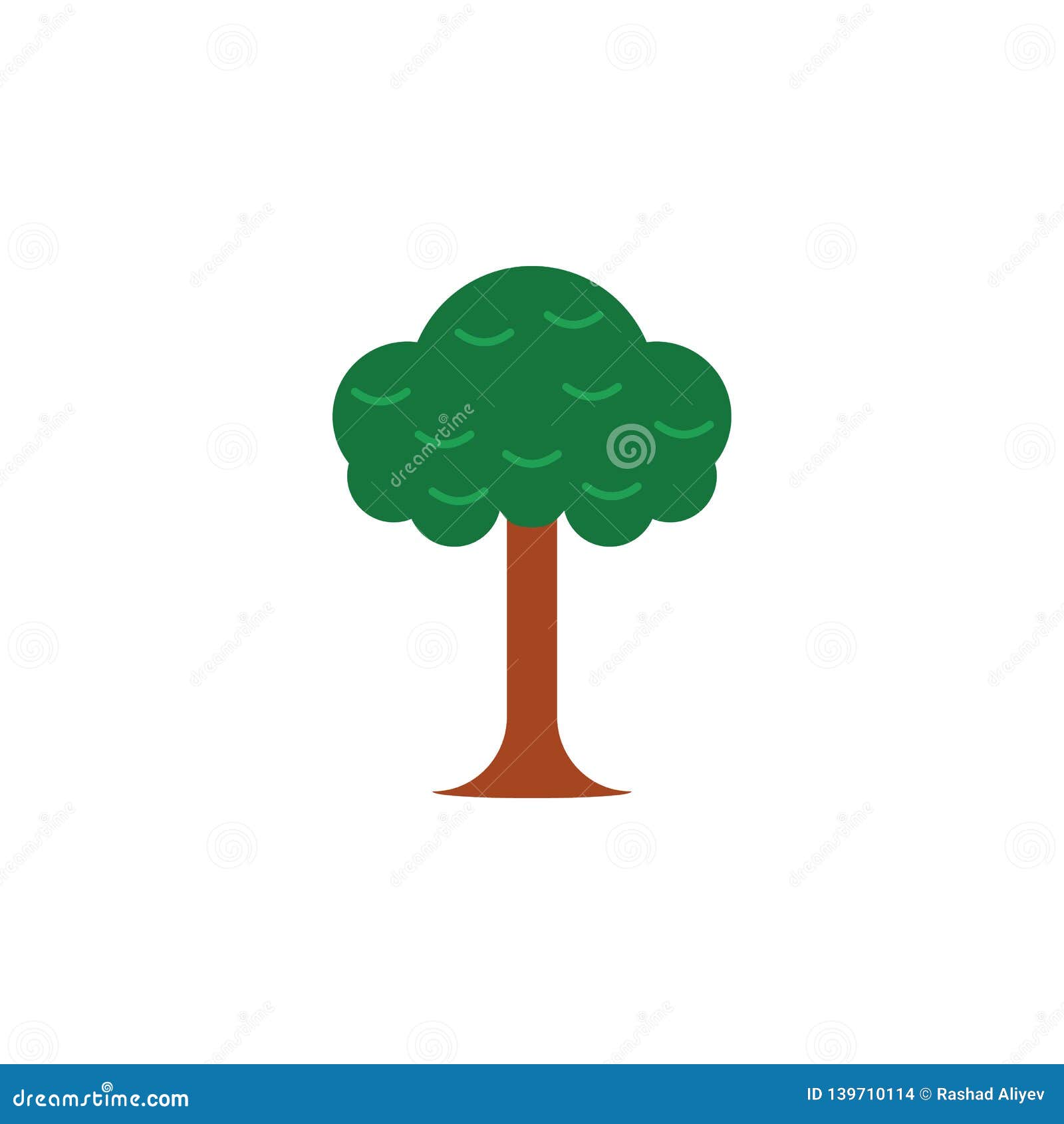 tree nature, yard icon.  of color african safari icon. premium quality graphic  icon. signs and s collection