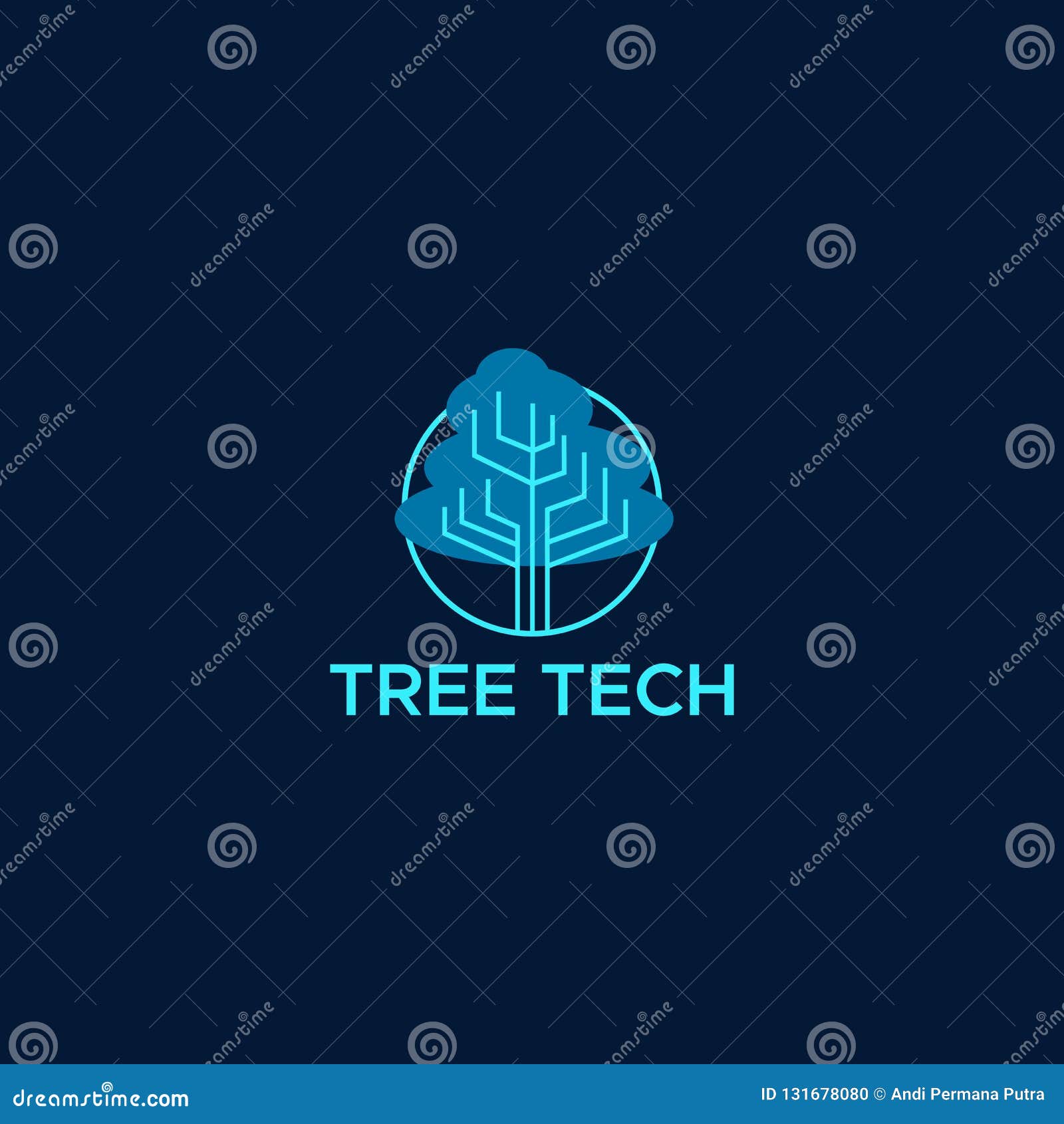 Download Tree Net Logo Vector Design Stock Vector - Illustration of ...