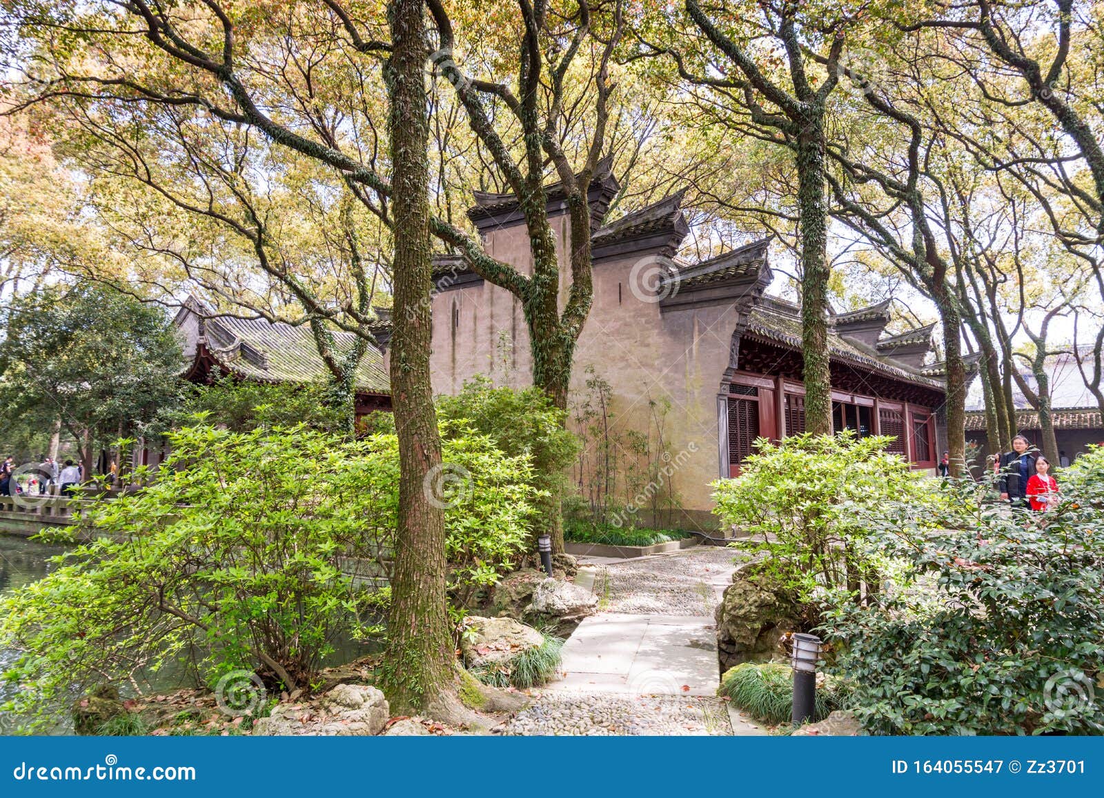 Trees and Buldings in the Tianyige Library Which is Also Called ...