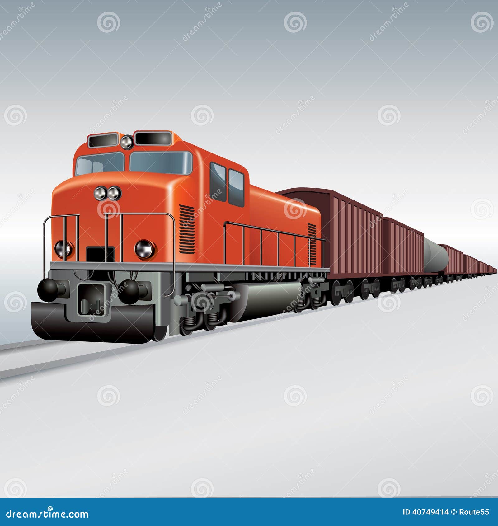 Tren De Carga Ilustraciones Stock, Vectores, Y Clipart – (18,813  Ilustraciones Stock), image size:1600x1690