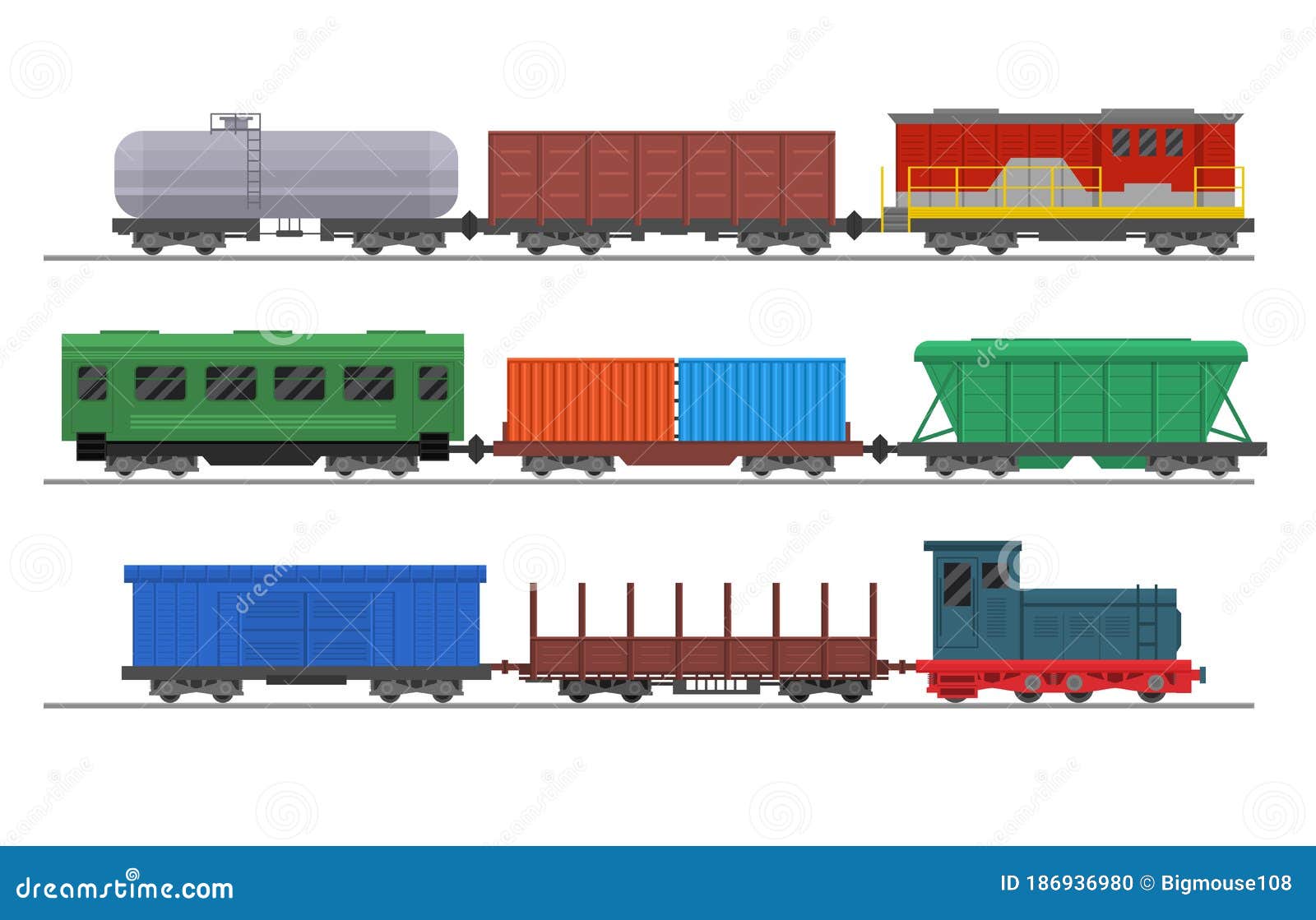 images Vagones Dibujos De Trenes A Color dreamstime
