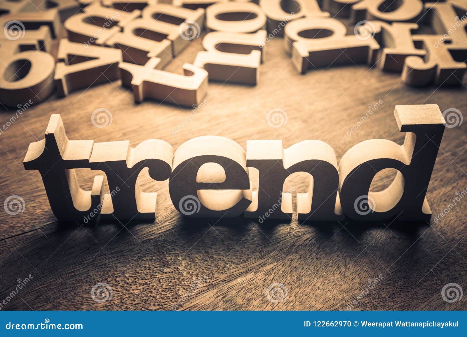 trend wood word