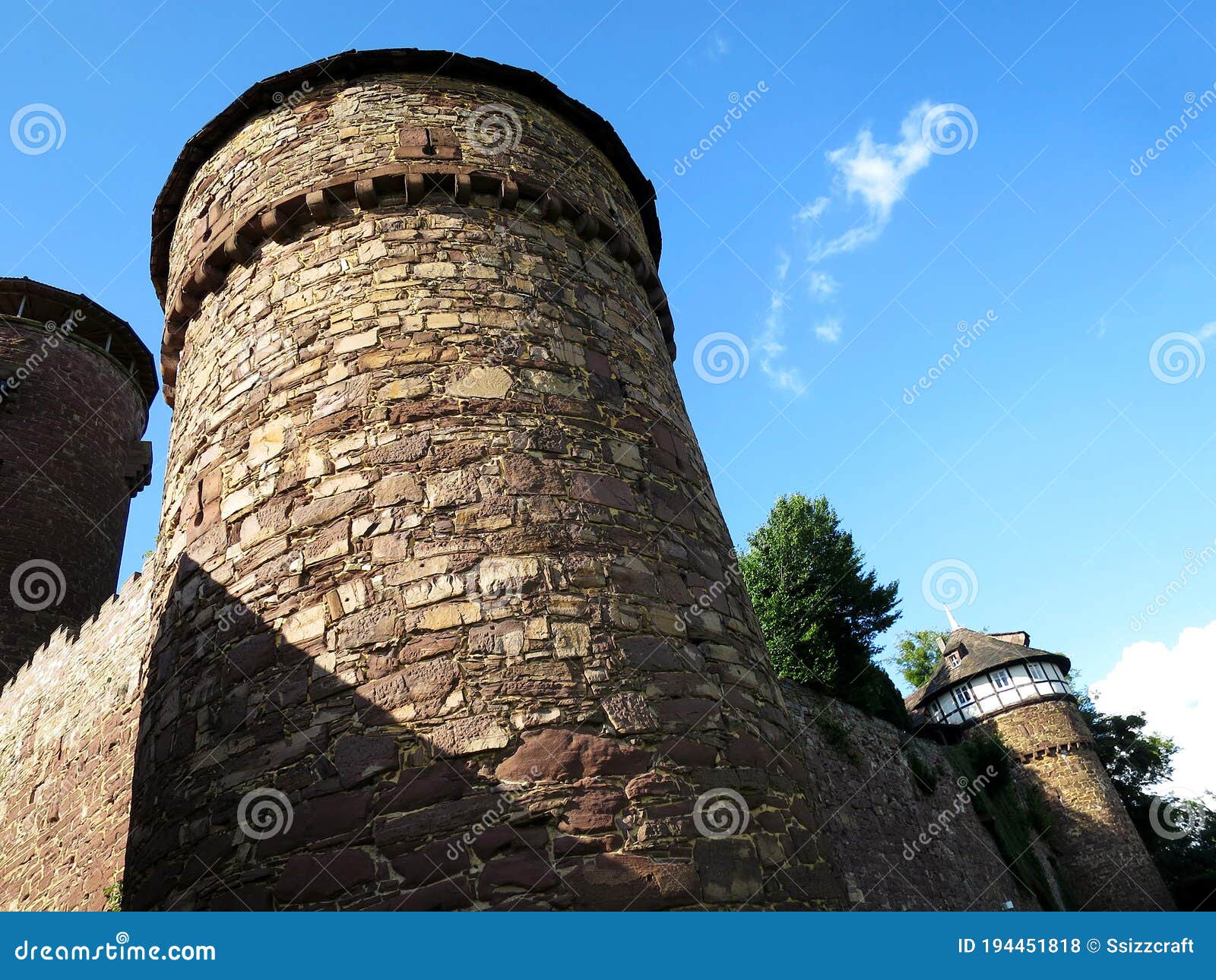 the trendelburg castle in trendelburg, germany