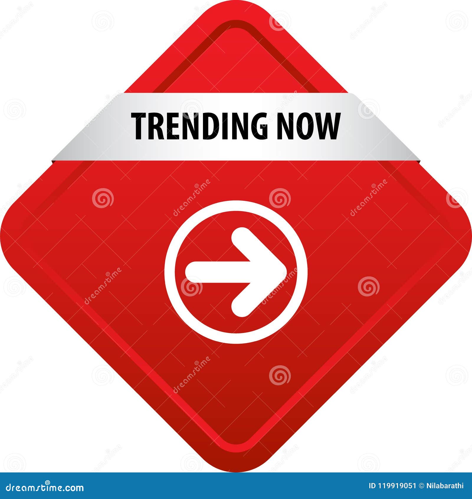 trending now web button