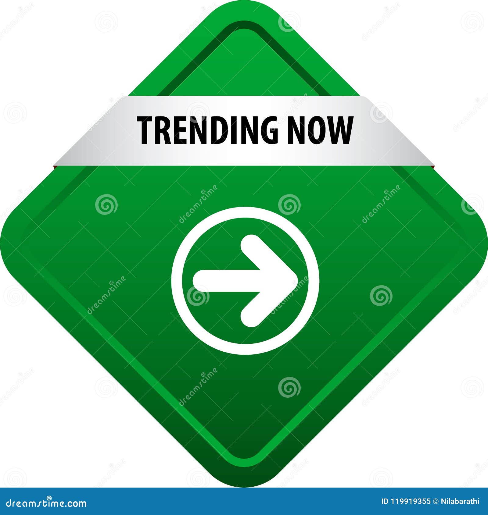 trending now web button