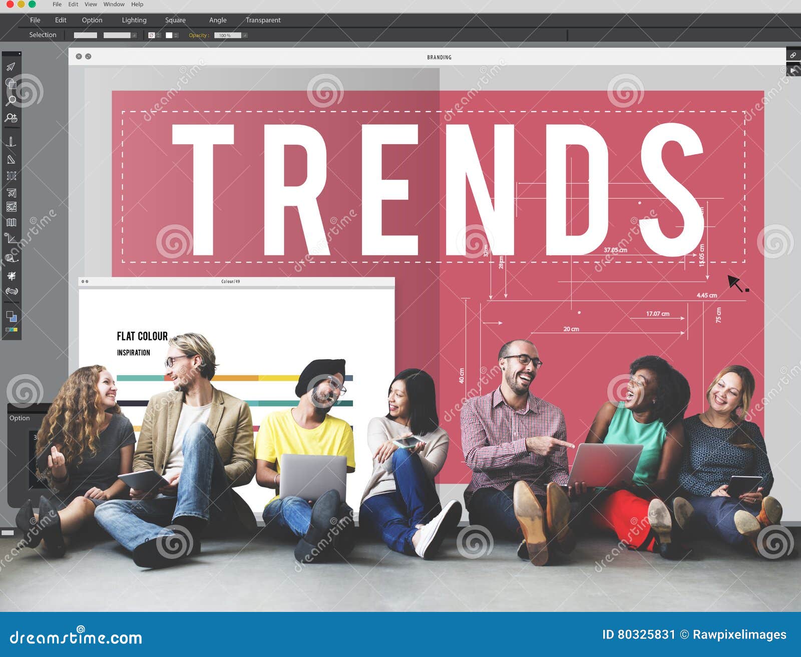 trends trendy  modern style concept