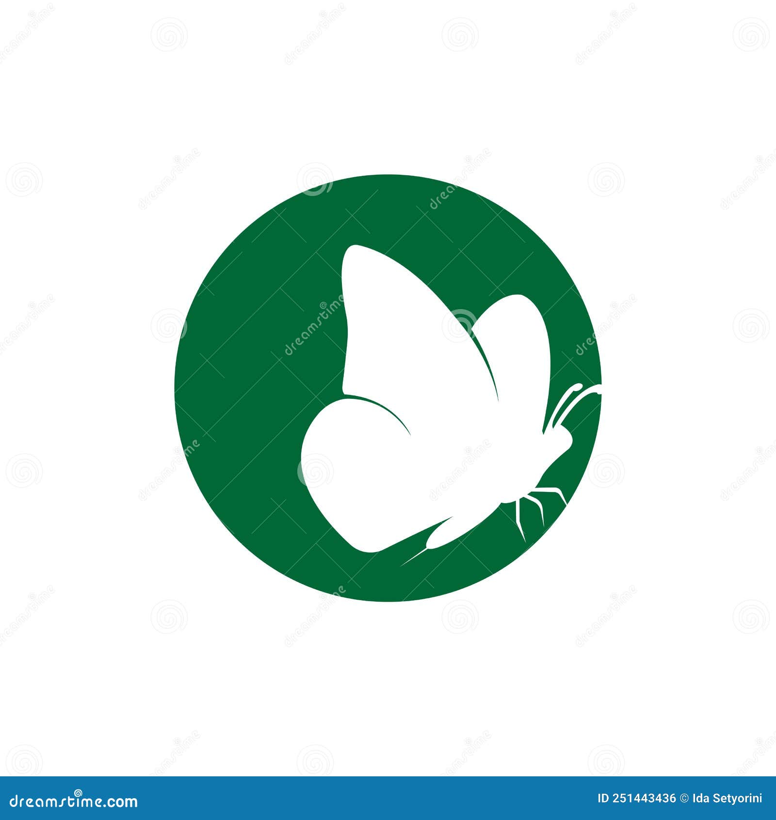 Trendy Butterfly Logo Design Vector Template Stock Vector