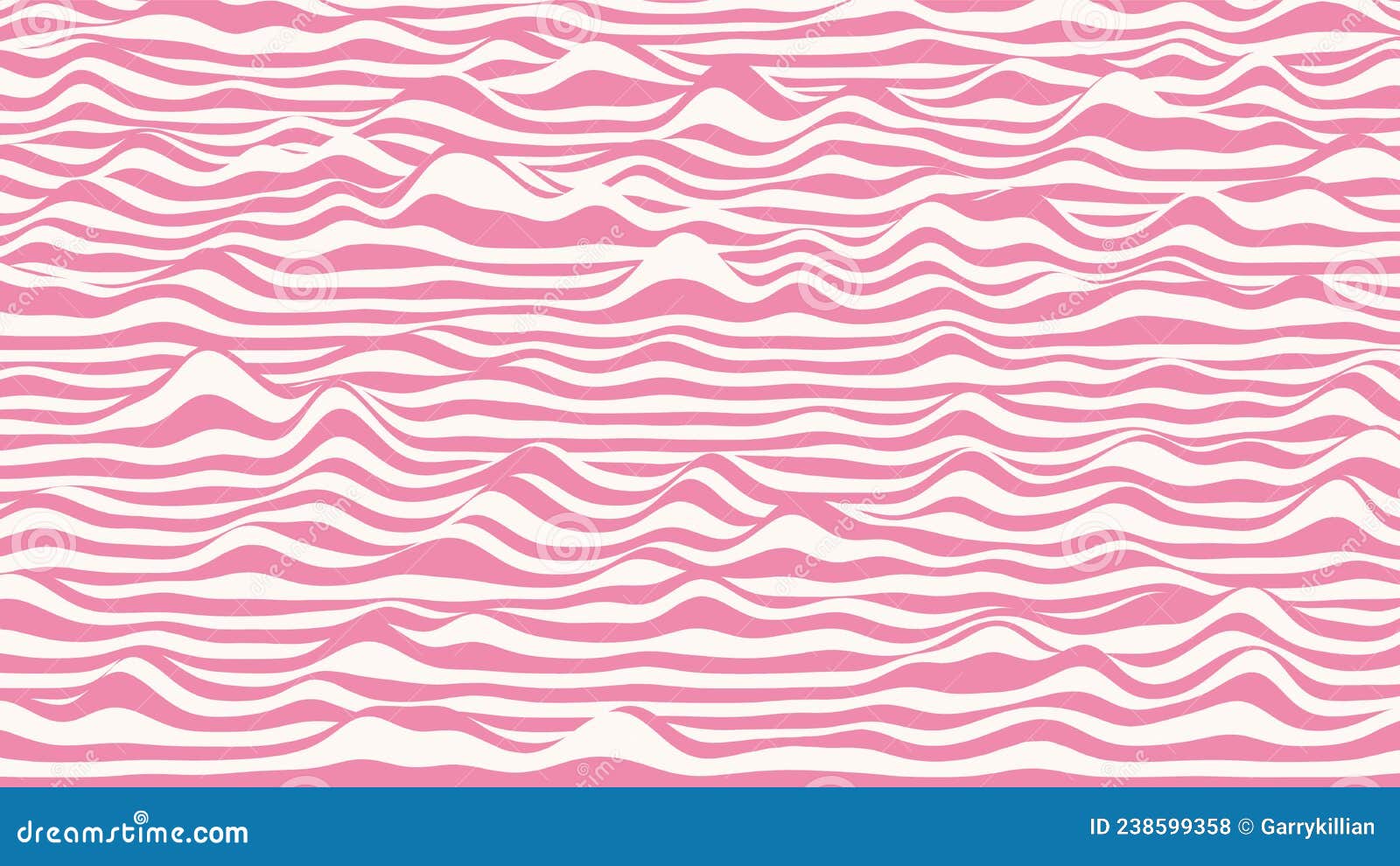 Trendy 3D Lollipop Stripes Distorted Backdrop. Candy Ripple Backdrop
