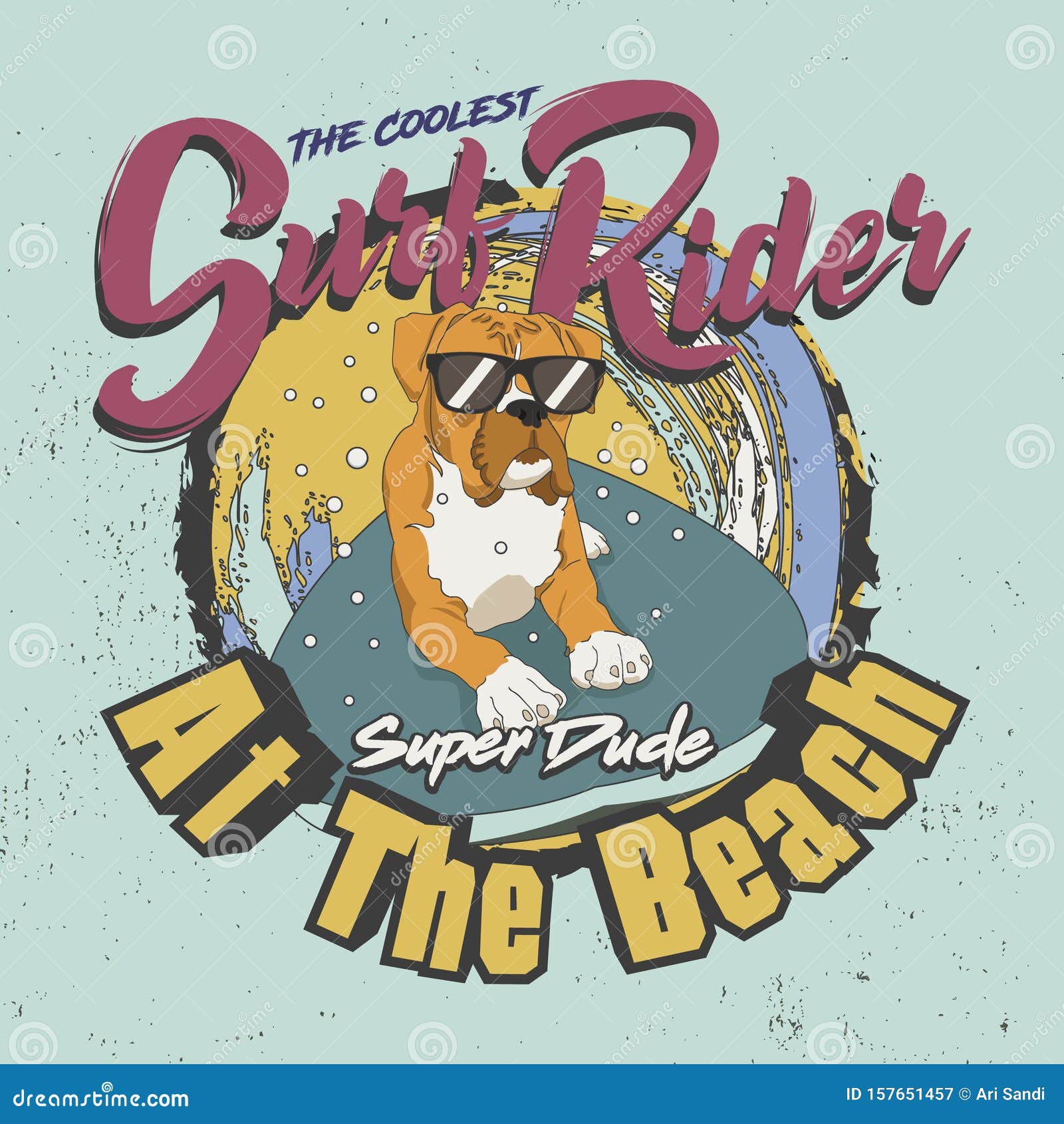 DOG BEACH Funny Sticker OB Ocean Beach CA Dog Lover Surfboard Skateboard 