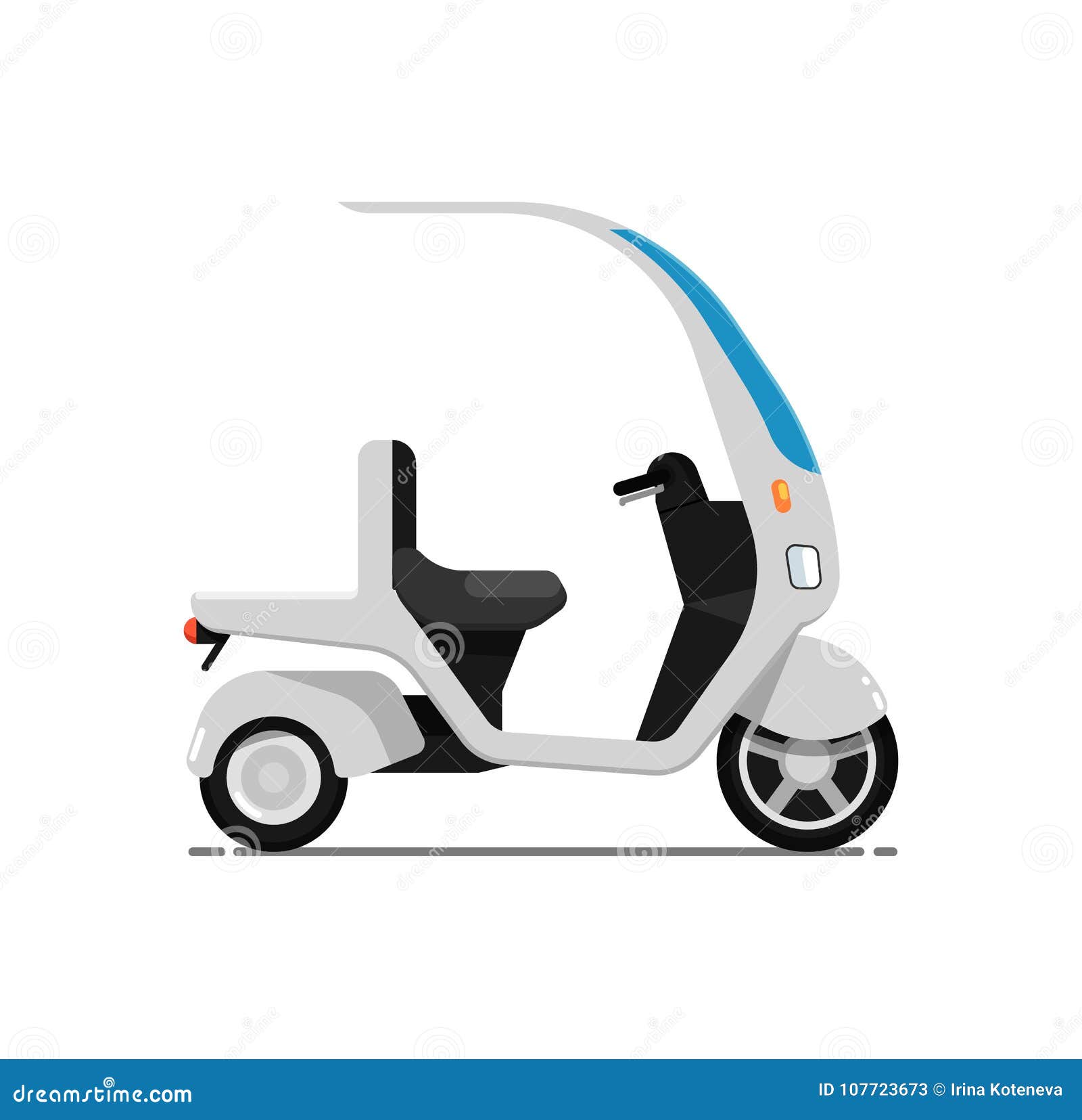 electric motorcycle for delivery