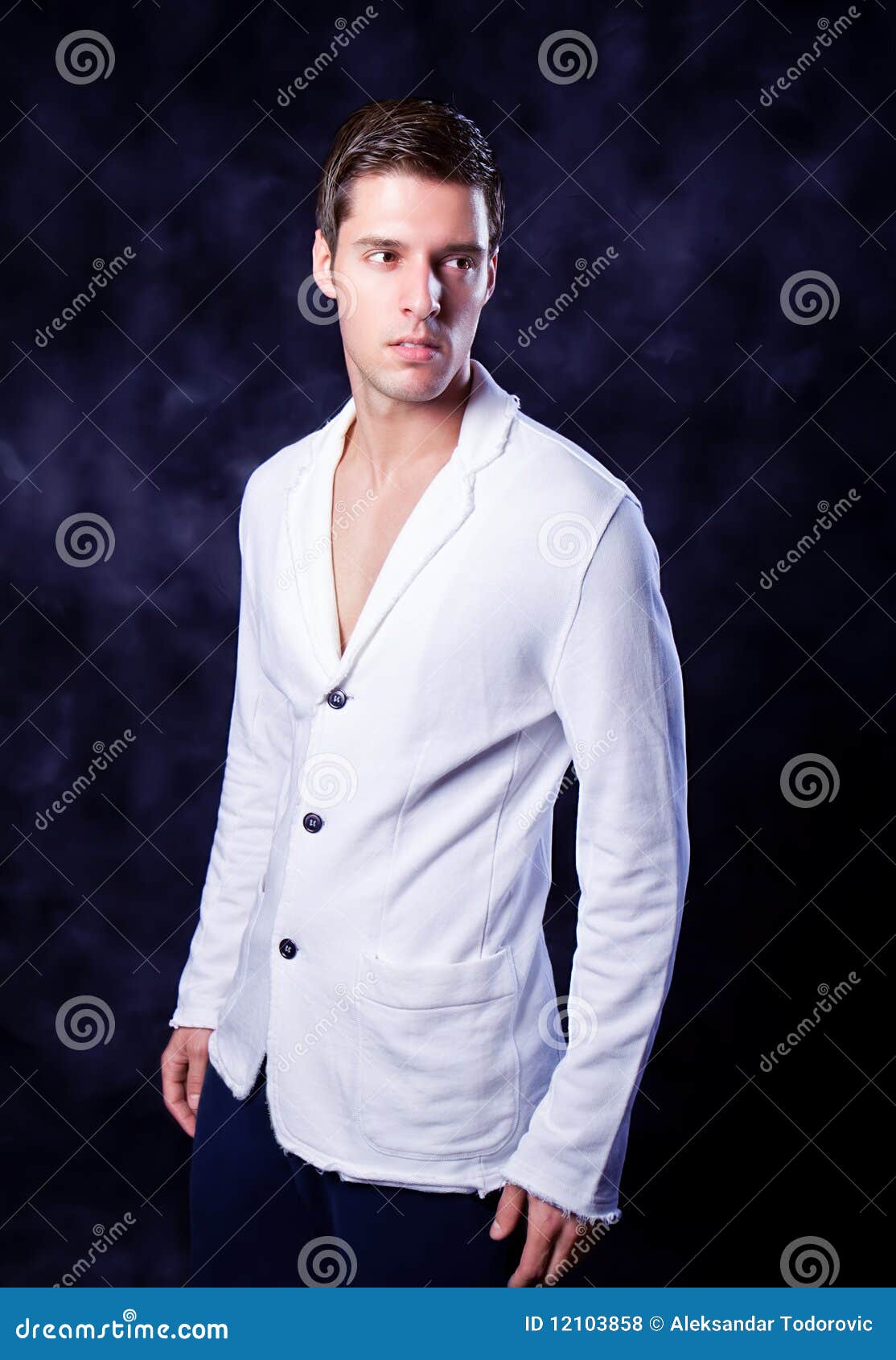 A trendy European man stock photo. Image of caucasian - 12103858