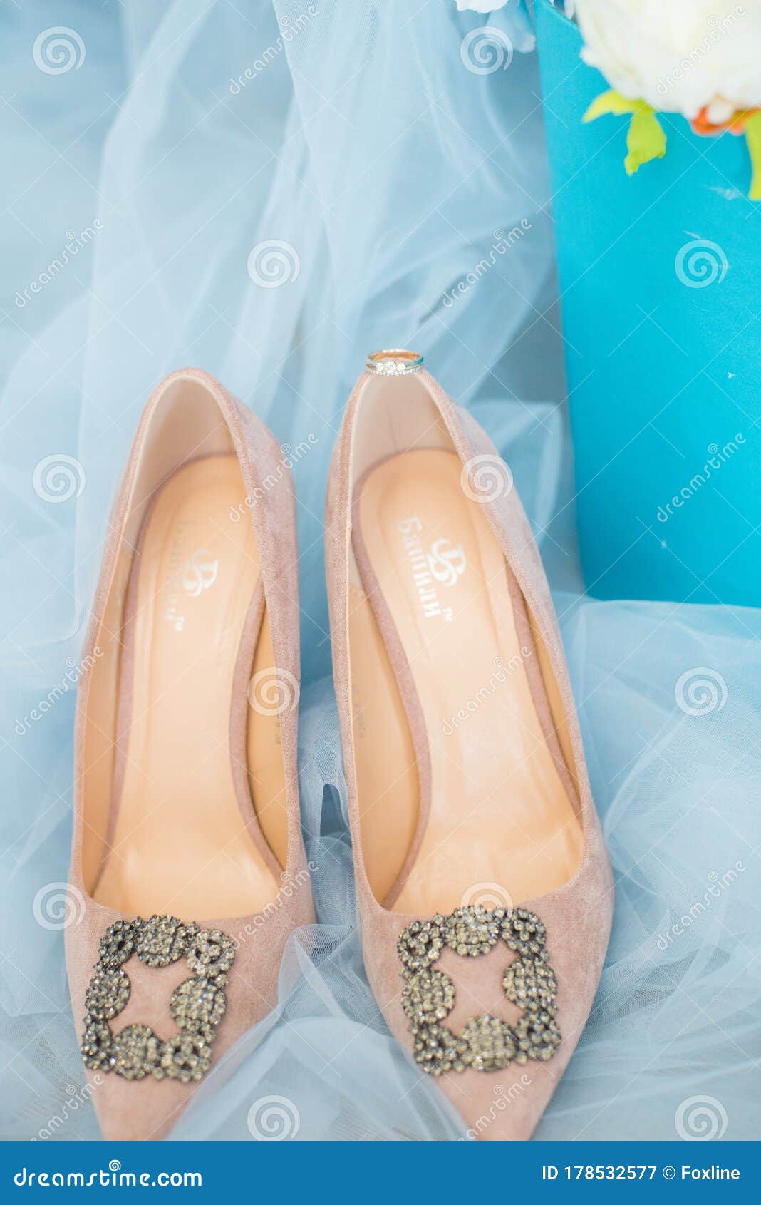 Tara M | Teal and Pink Wedding Shoes with Crystal Studded … | Flickr