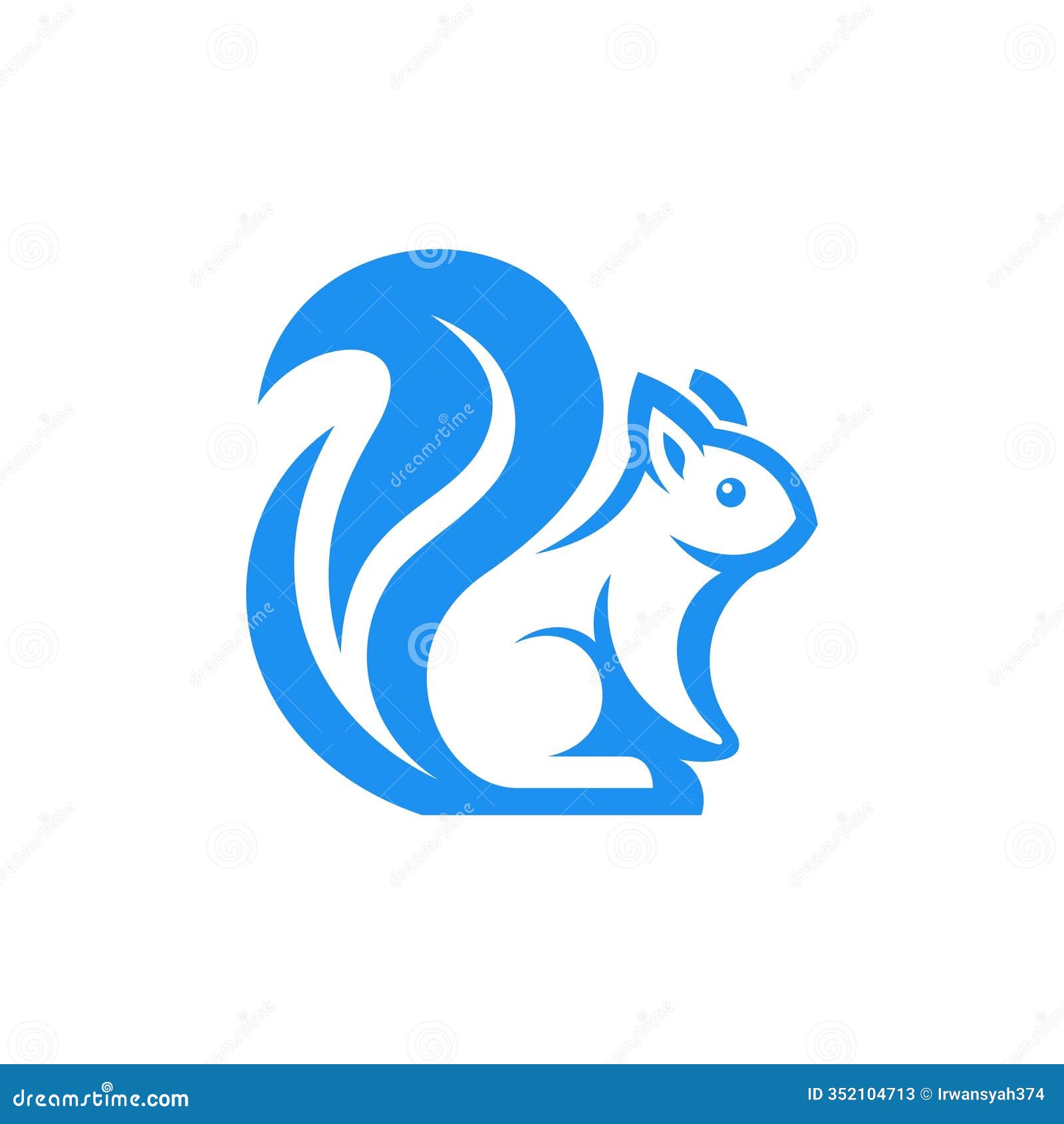 trendy squirrel logo  solutions