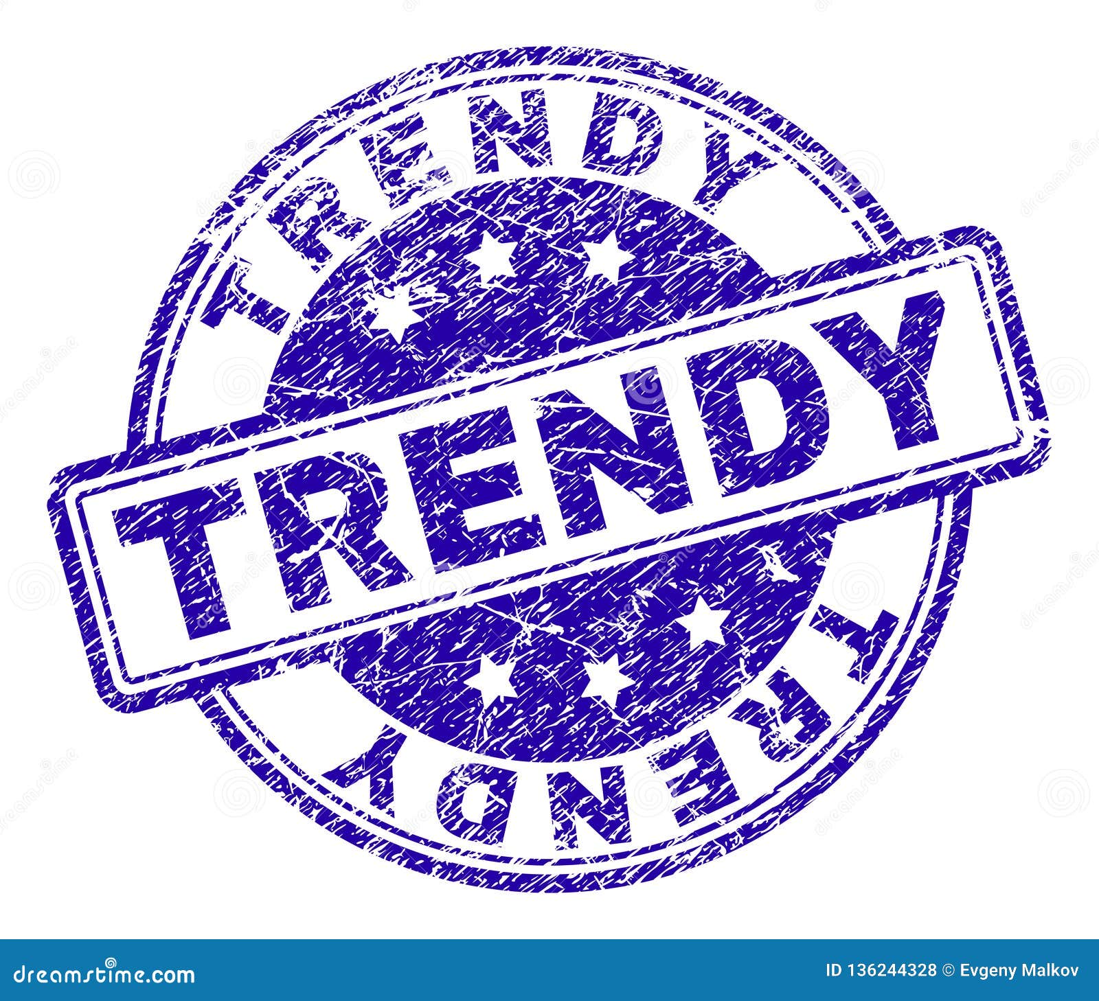 Grunge Textured TRENDY Stamp Seal Stock Vector - Illustration of ...