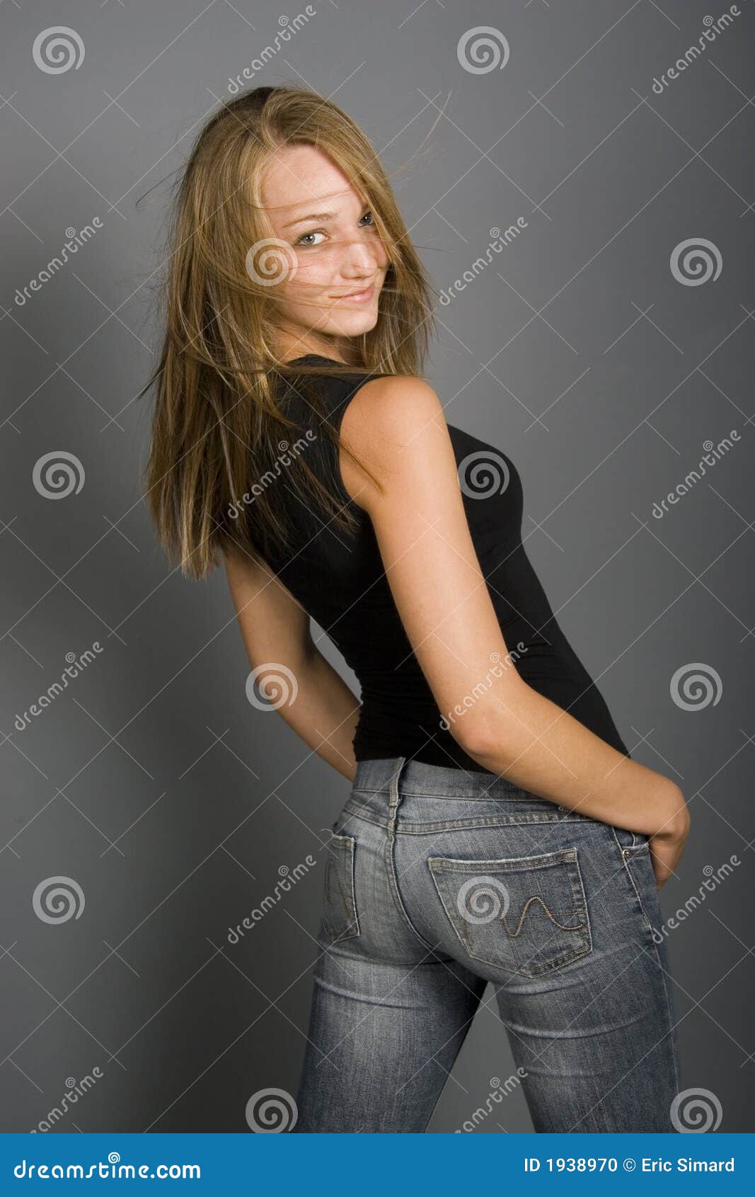 Trendy Teenage Girl Stock Photo Image 1938970