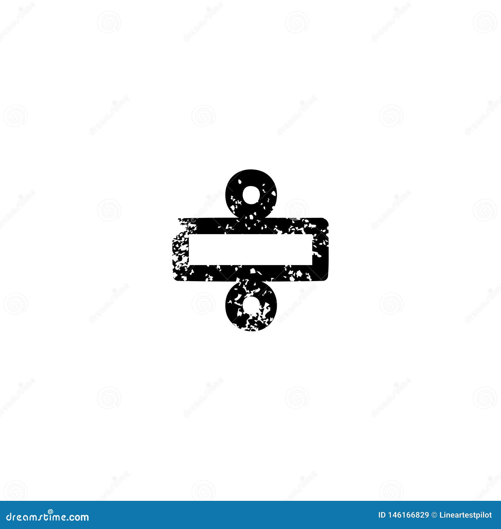 Trennzeichen Symbol Vektor Abbildung Illustration Von Mathe 146166829