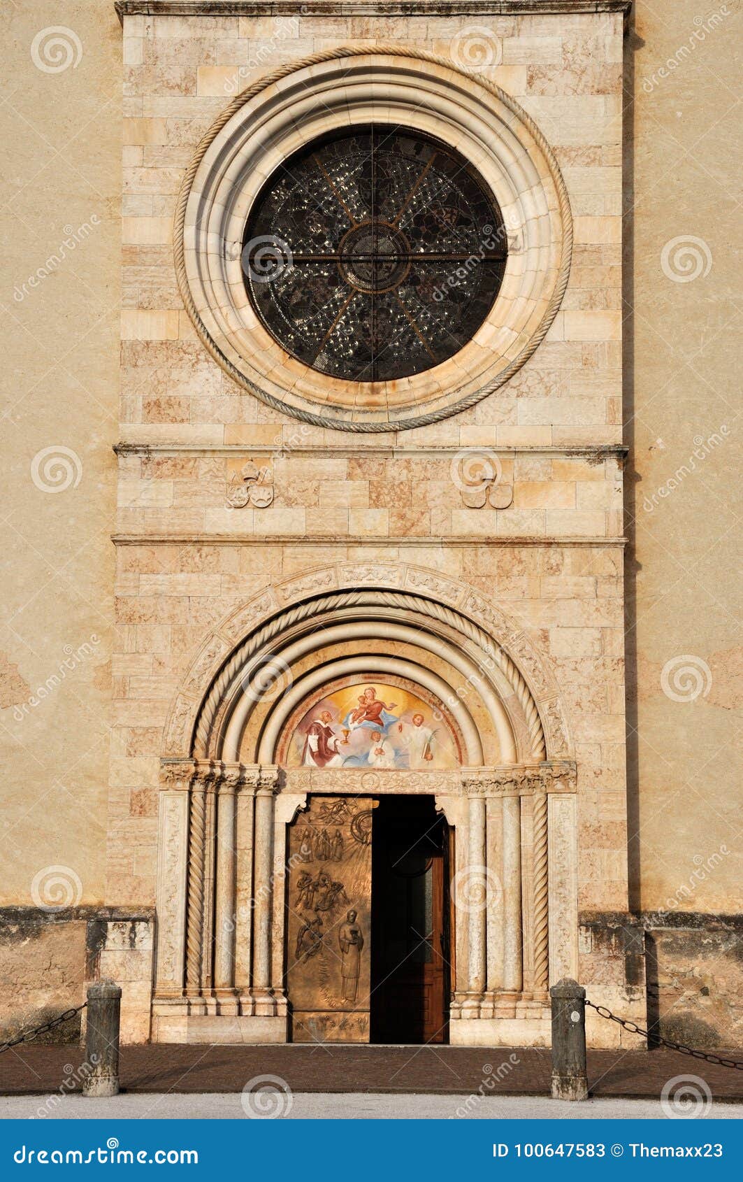 trentino church entrance