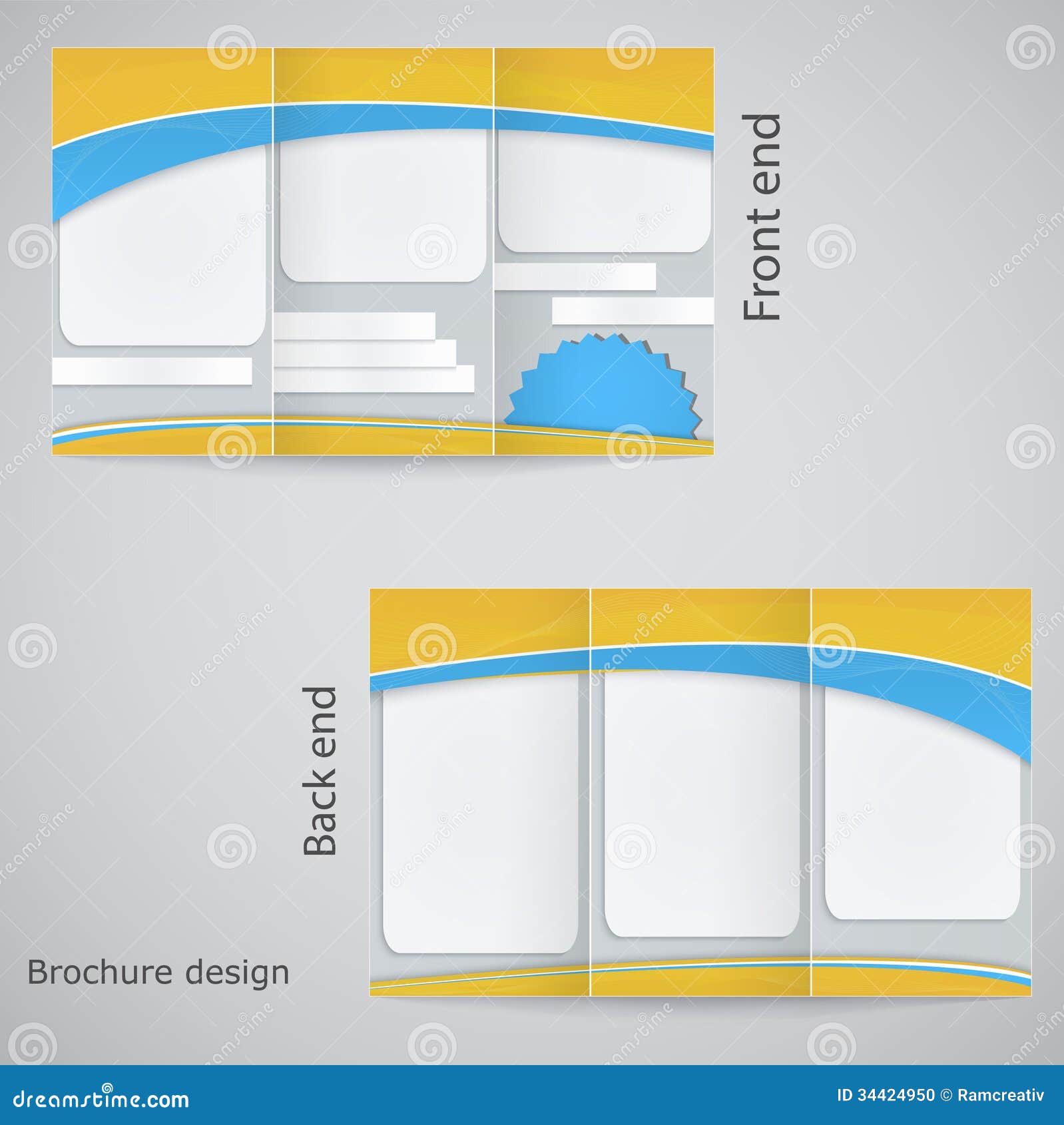 Tri Fold Brochure Design Template