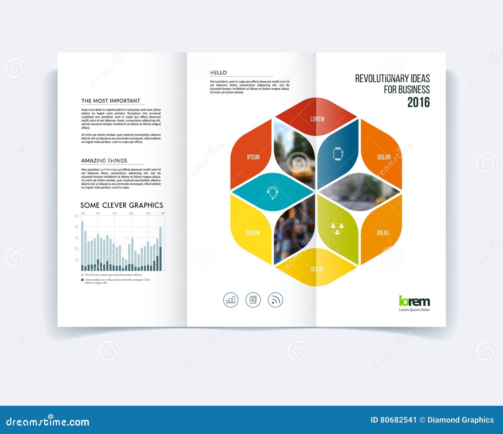 a4 brochure template