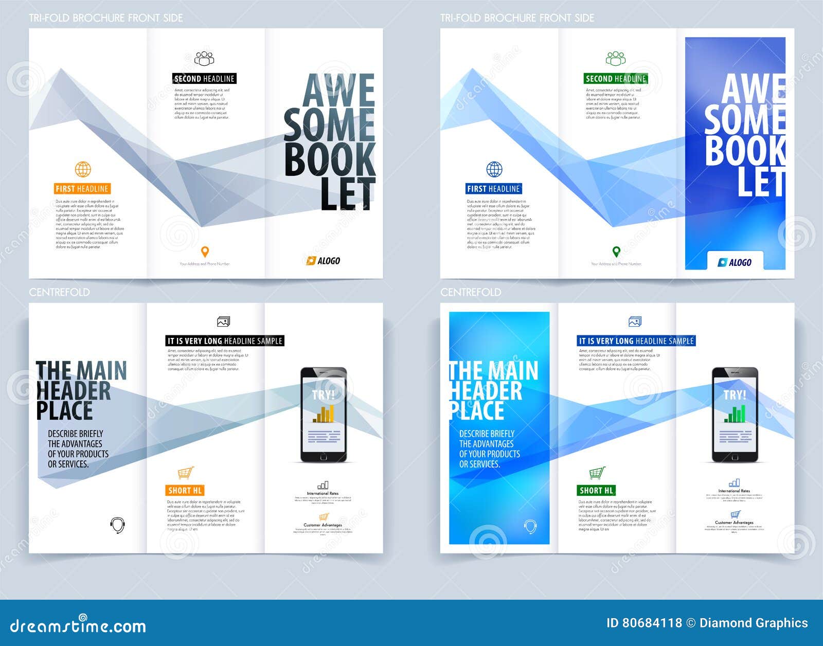 a4 brochure template