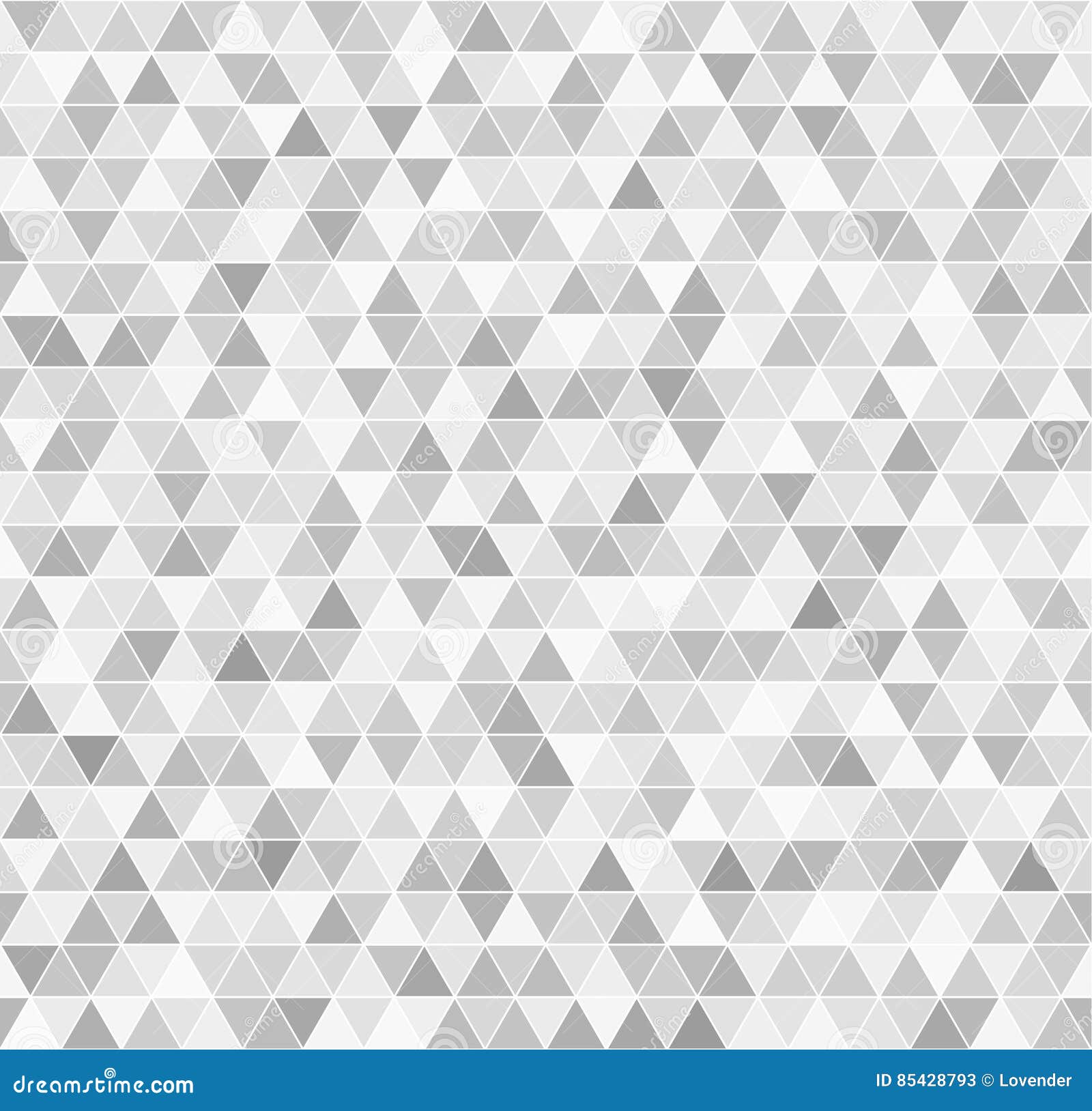 Triangle Pattern. Vector Seamless Background Stock Vector ...