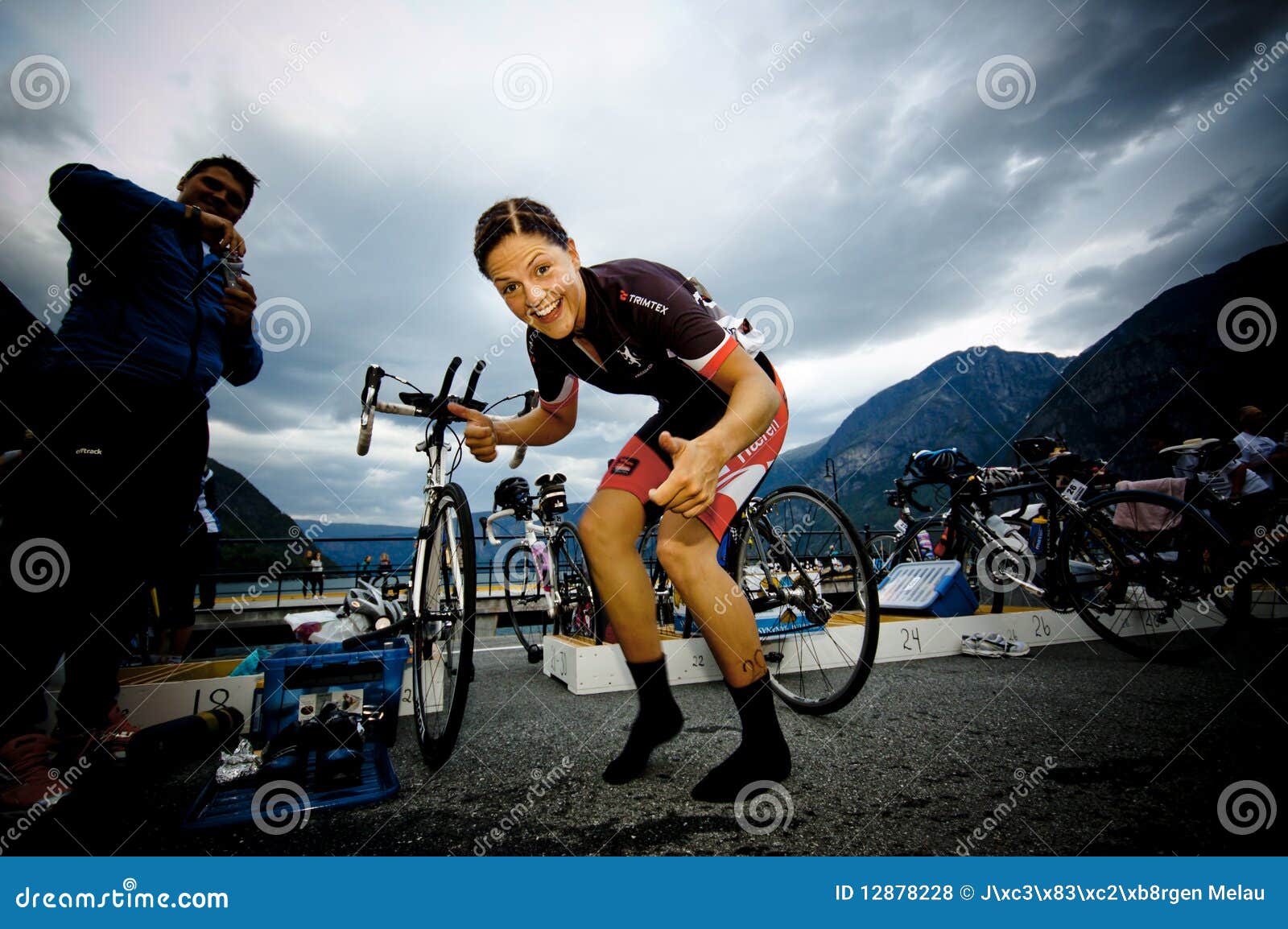 Triathlon De Xtreme Do Norseman Foto de Stock Editorial Imagem de