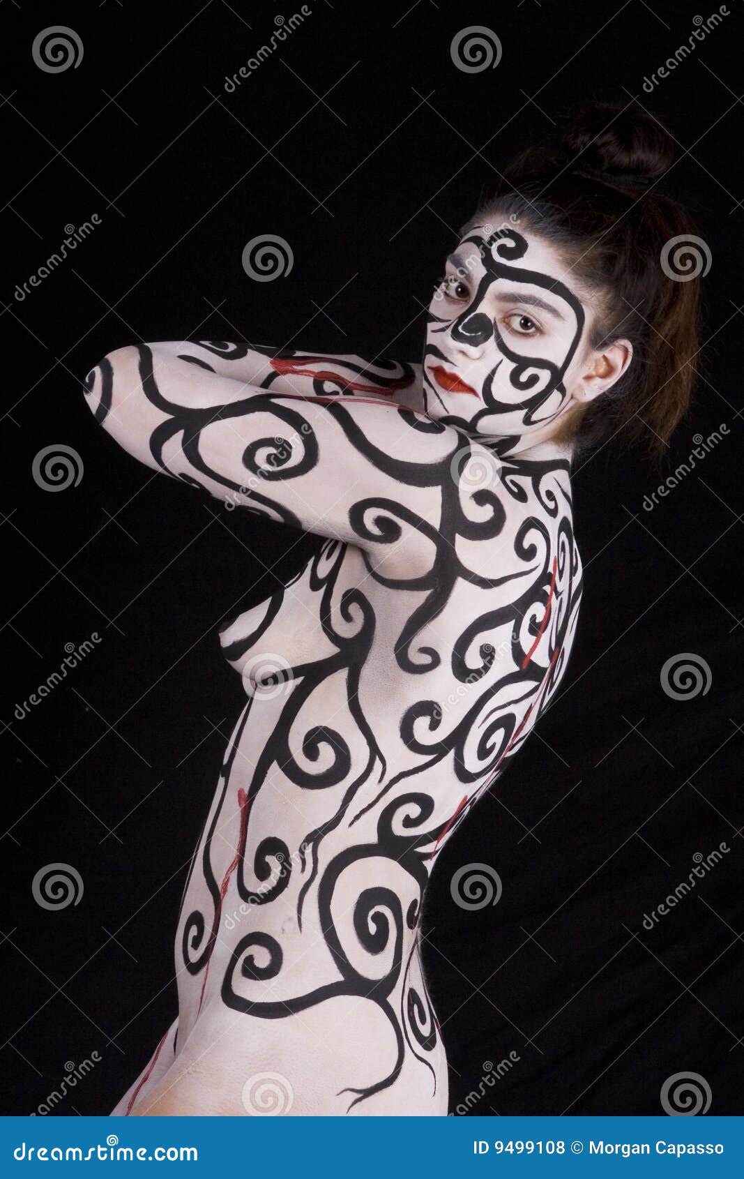 tribal body paint models tribal body paint models
