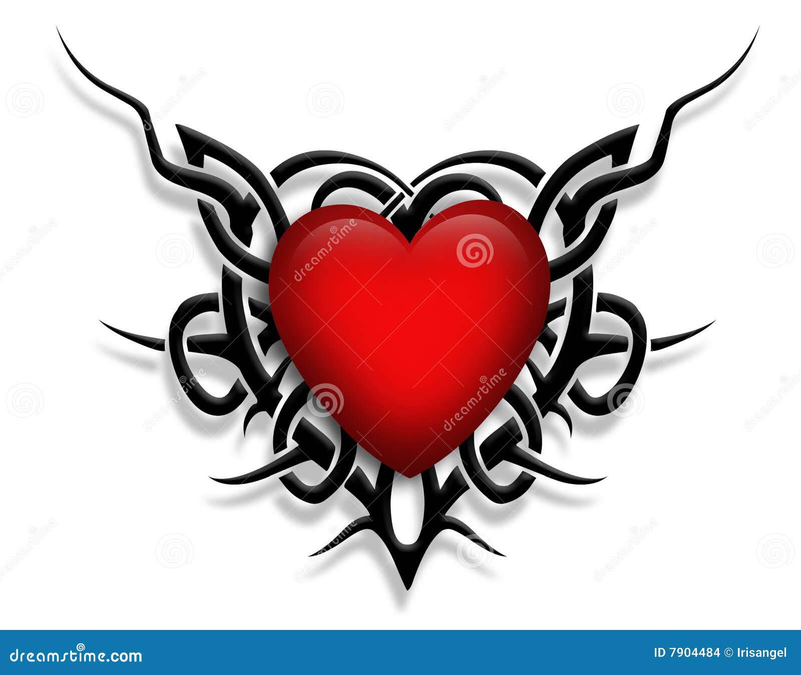 Heart Tattoo - Temu