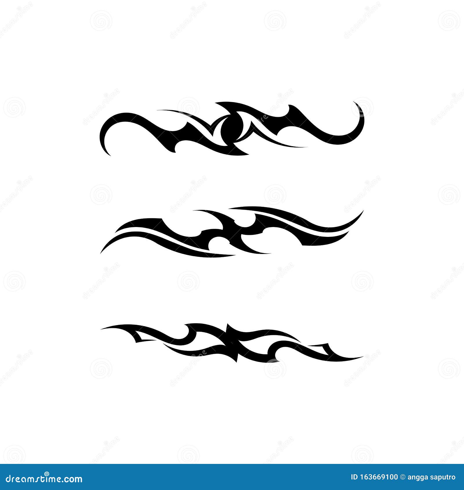 Tribal Ethnic Tattoo Icon Vector Illustration Design Logo Stock Vector -  Illustration of fashion, sign: 163669100