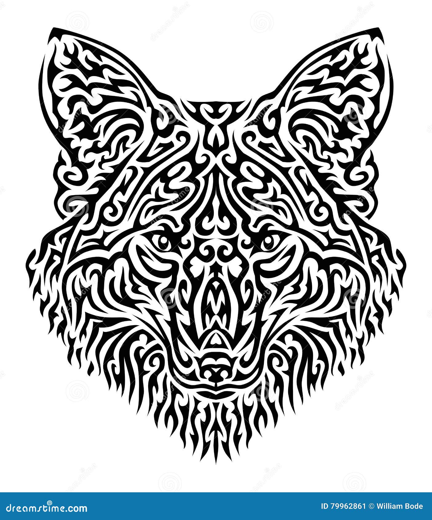 tribal fox designs