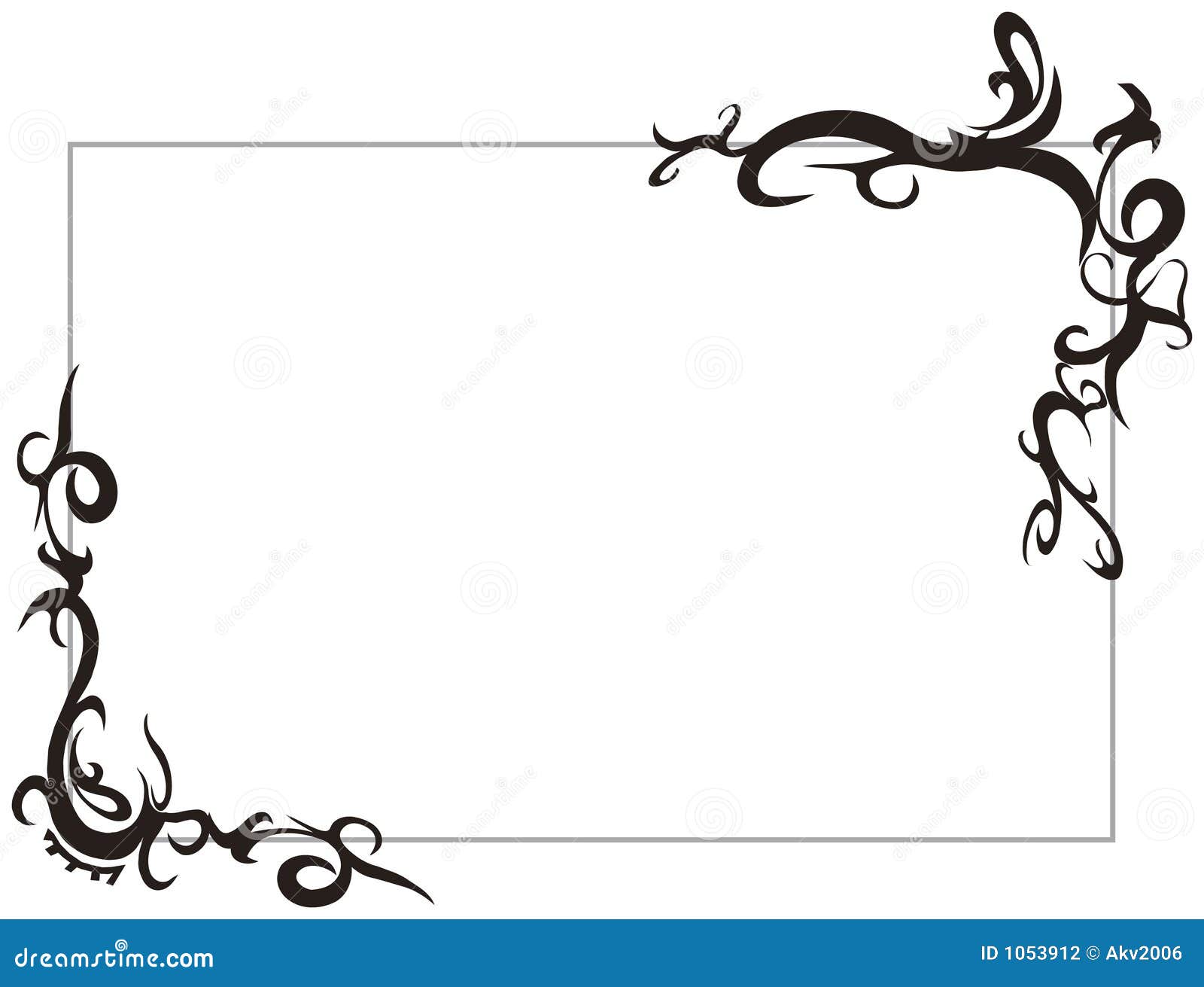 Tribal Frame Stock Photography Image 1053912