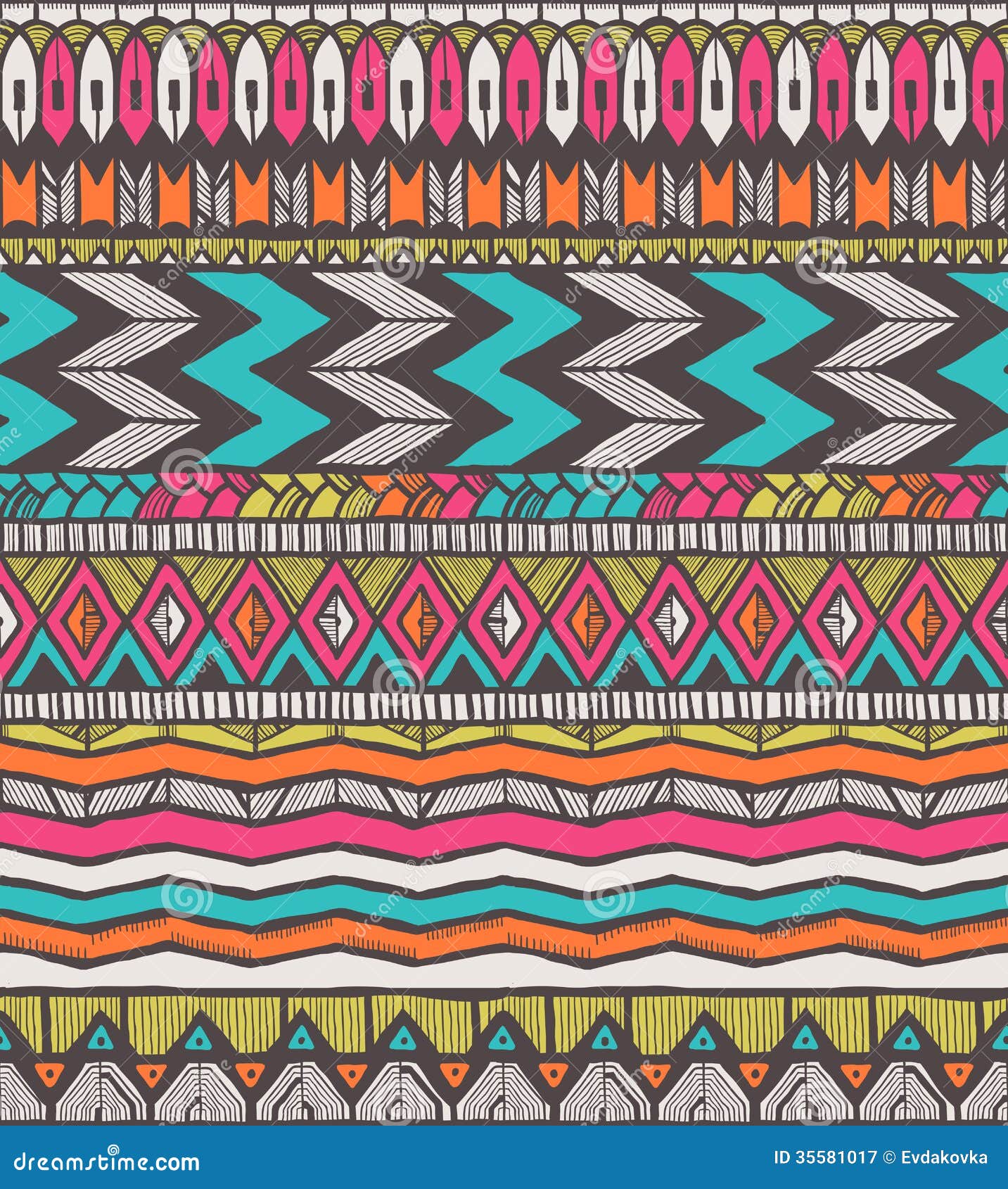 Tribal pattern stock illustration. Illustration of backdrop - 35581017