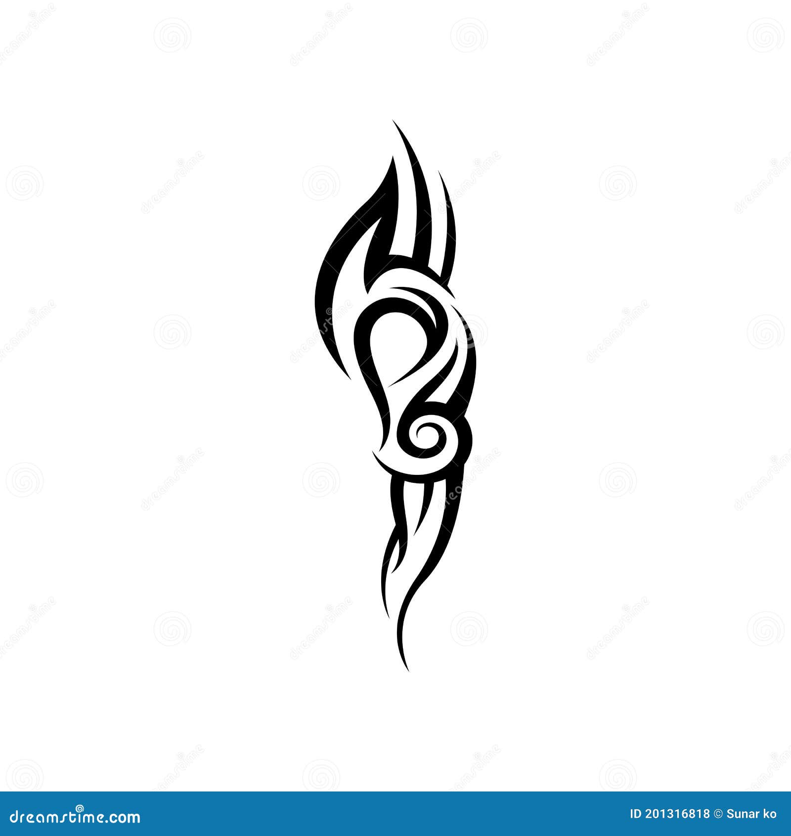 35470 Tribal Tattoo Simple Images Stock Photos  Vectors  Shutterstock