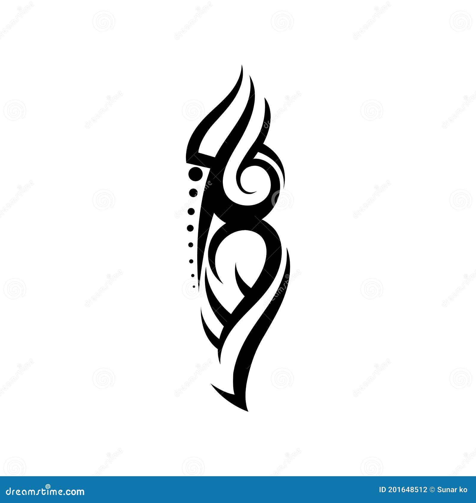 Tribal tattoo Cut Out Stock Images & Pictures - Alamy