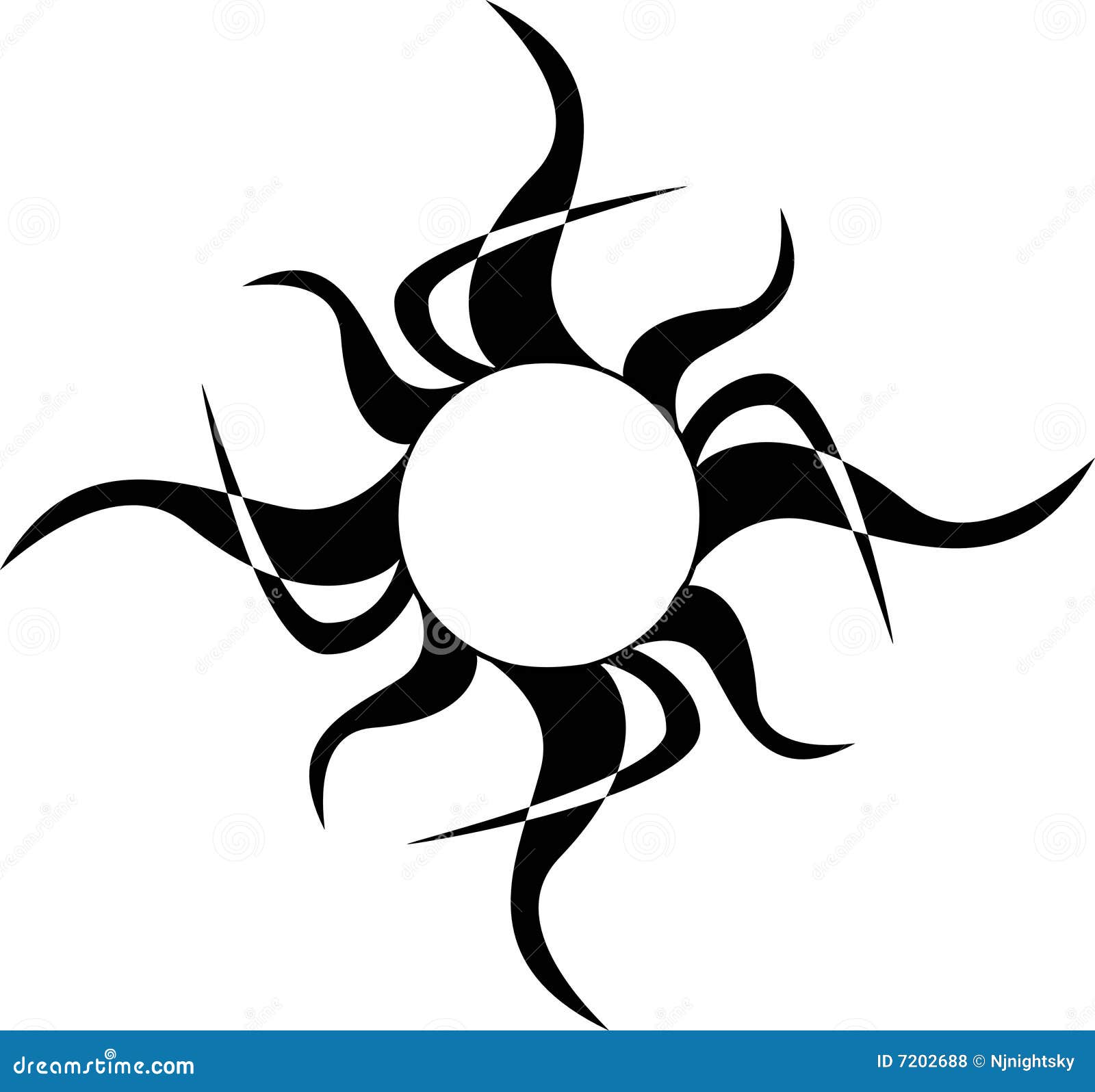 Set of round tattoo ornament with sun face maori style. Ethnic, african,  aztec, Indian totem mask collection. Stock Vector | Adobe Stock
