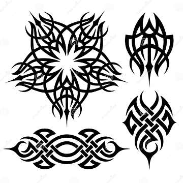 Tribal_tattoo stock vector. Illustration of element, place - 2662016