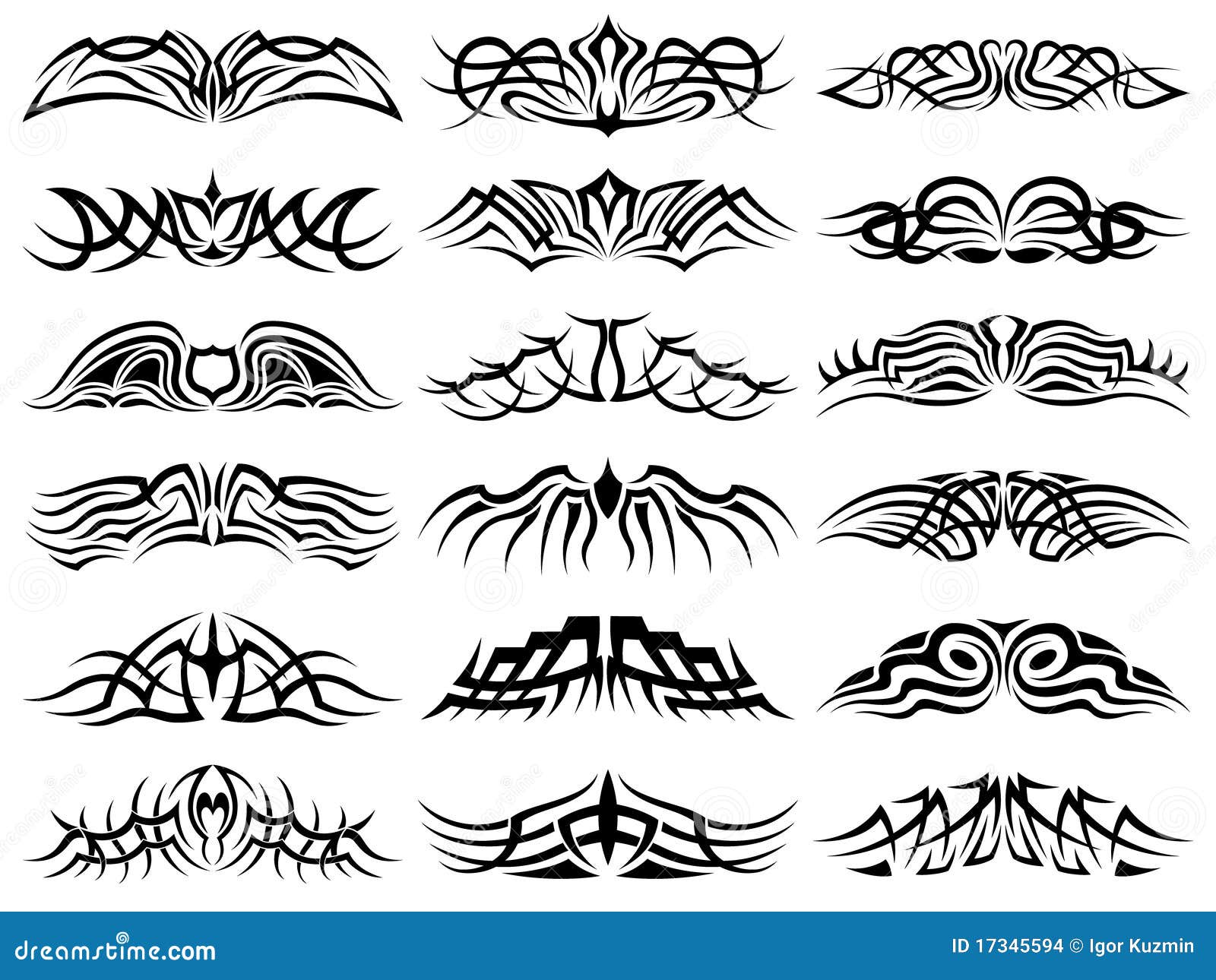 Tribal Tattoo Pack Vector stock vector Illustration of Tribal Tattoo Pack Vector stock vector Illustration of