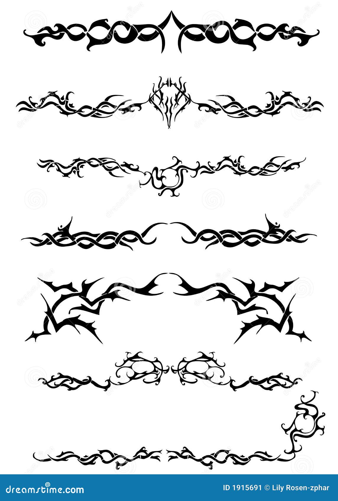 Tribals stock vector. Illustration of stencil, tribal - 1915691