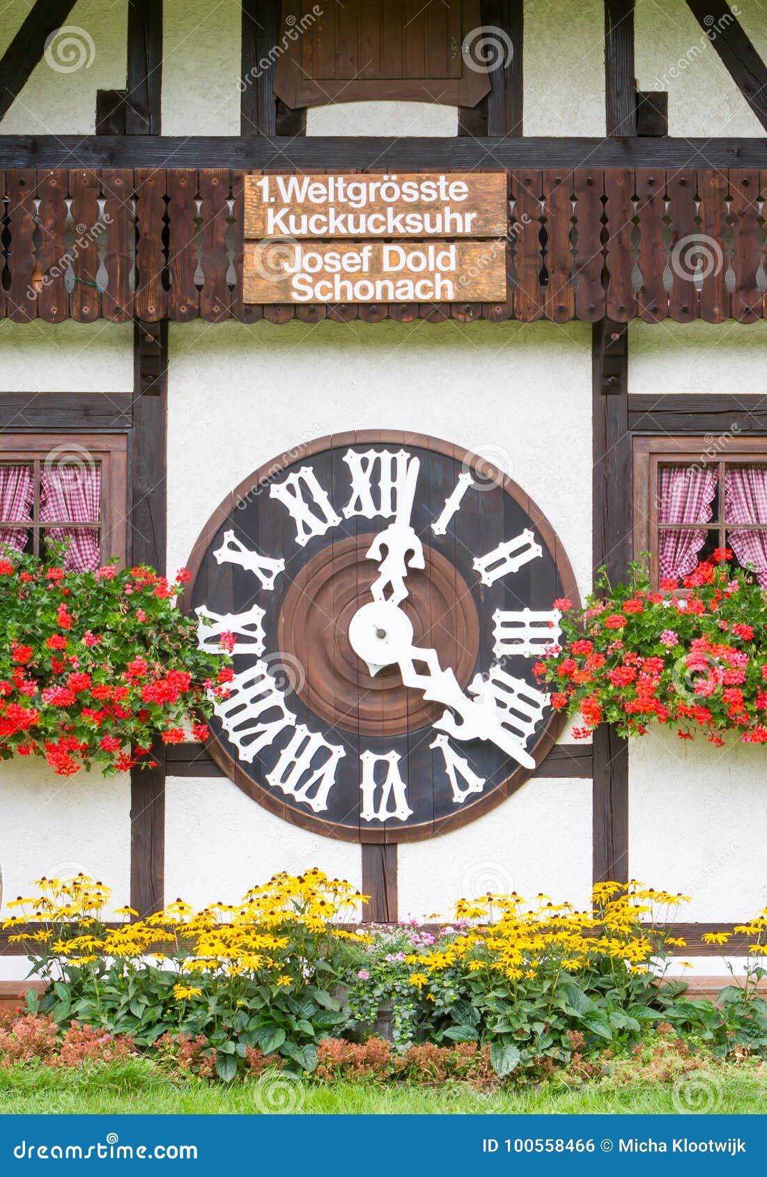 TRIBERG, GERMANY AUGUST 21 2017 Biggest Cuckoo Clock in the W Editorial Photo Image of