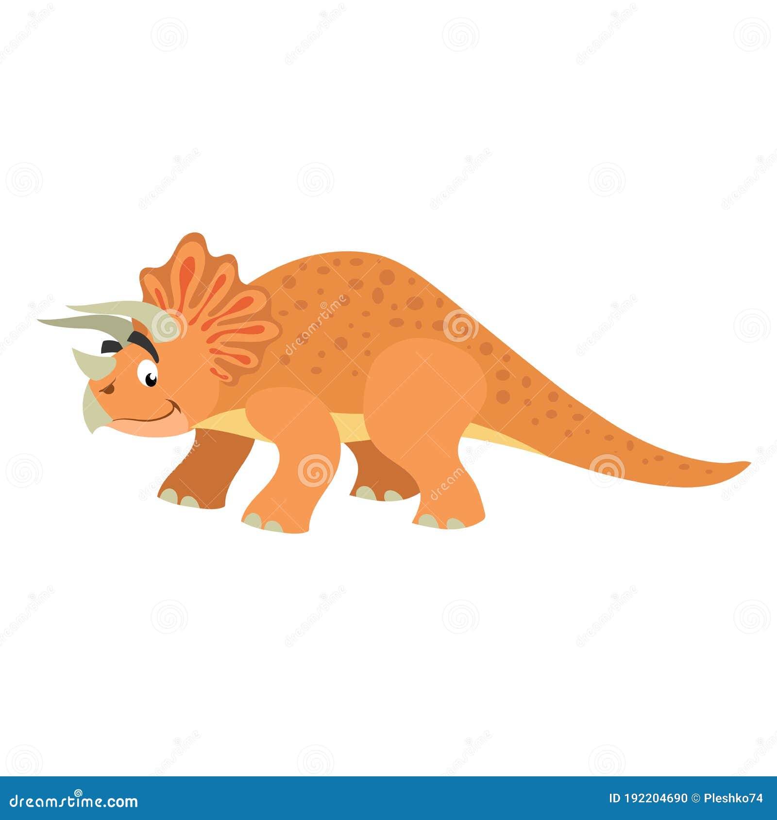 Vetores e ilustrações de Dinossauro triceratops para download gratuito