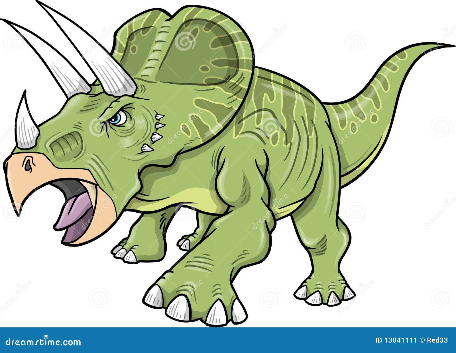 Трицератопс динозавр для детей