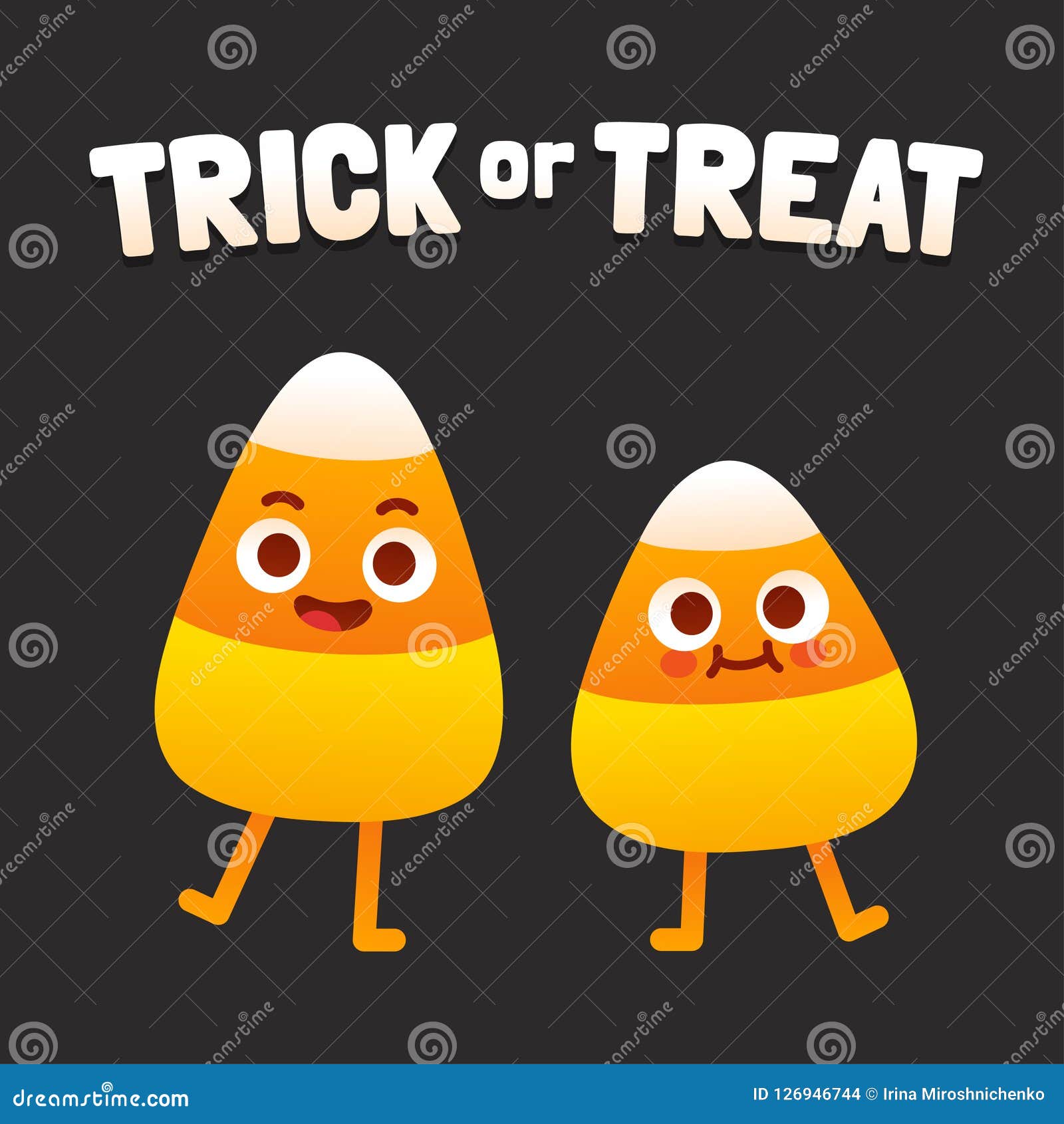 trick or treat candy corn