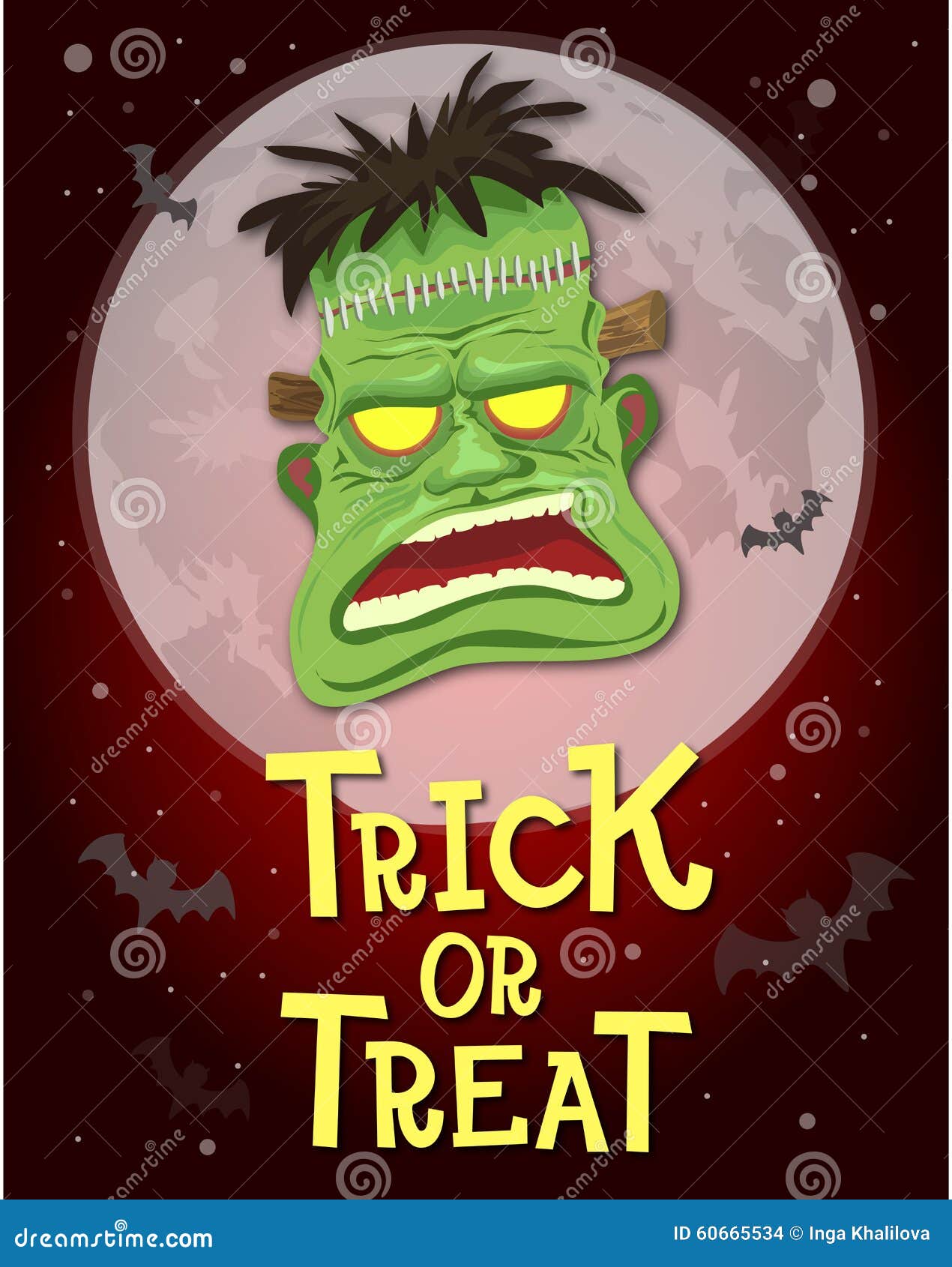 Trick Or Treat Stock Illustration Illustration Of Holiday 60665534 Trick Or Treat Stock Illustration Illustration Of Holiday 60665534